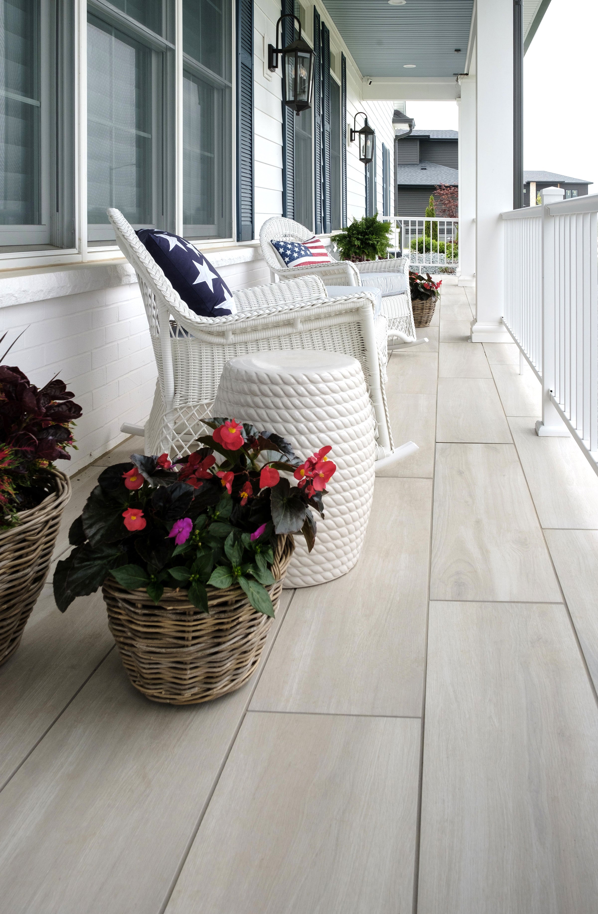 Mood Wood 12x48 Grip Porcelain 2CM Paver Tile in White