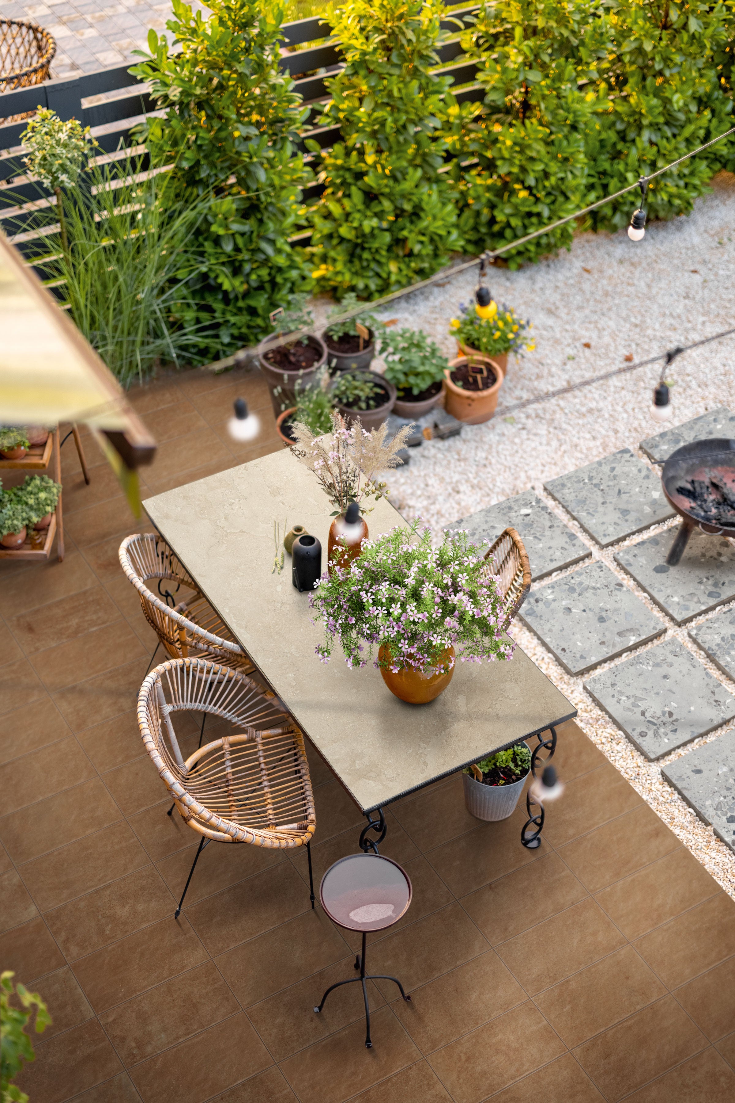 Earthen 12x24 Grip Porcelain Tile in Terracotta