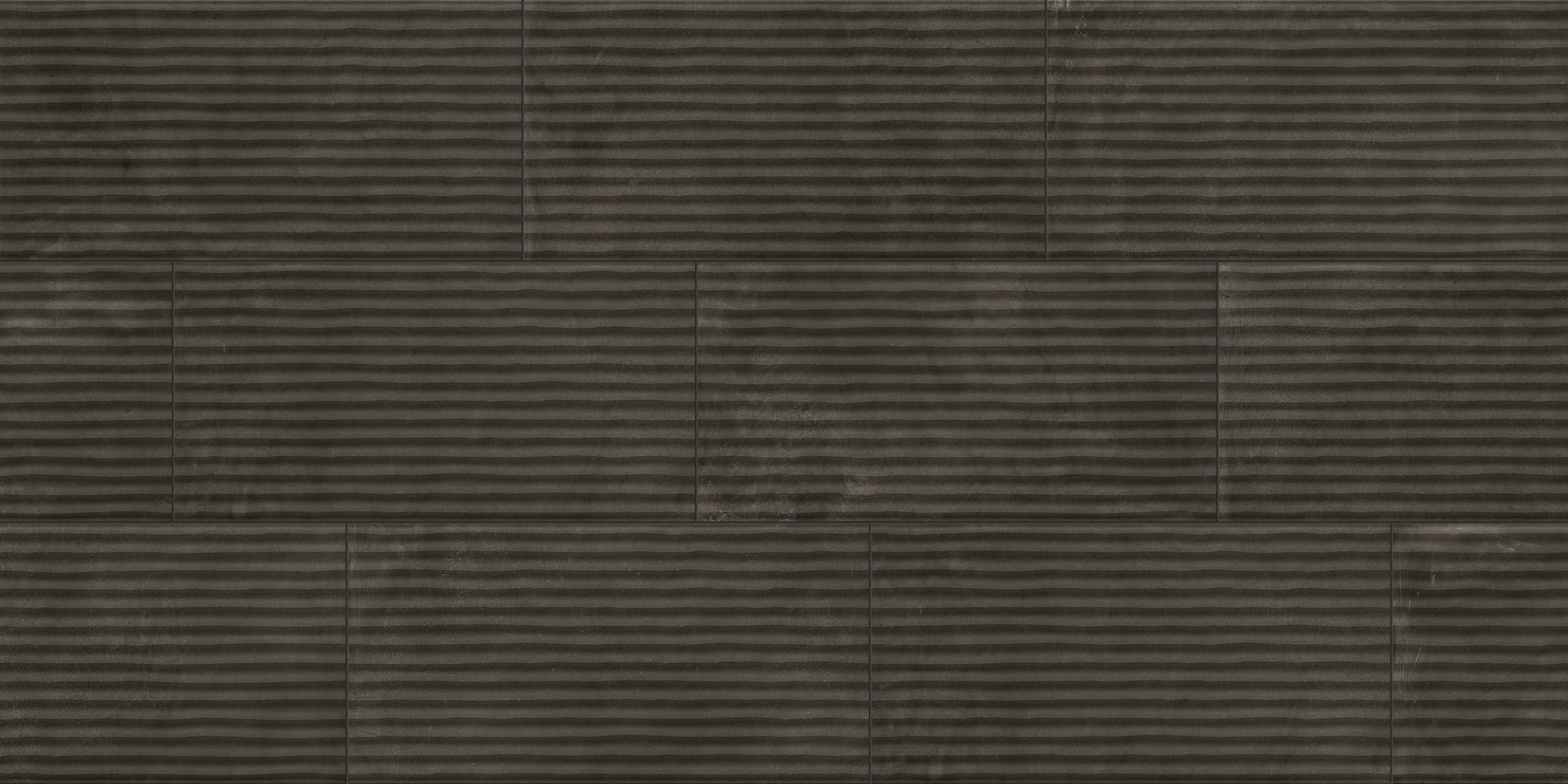Earthen 12x24 Flute Porcelain Tile in Moka