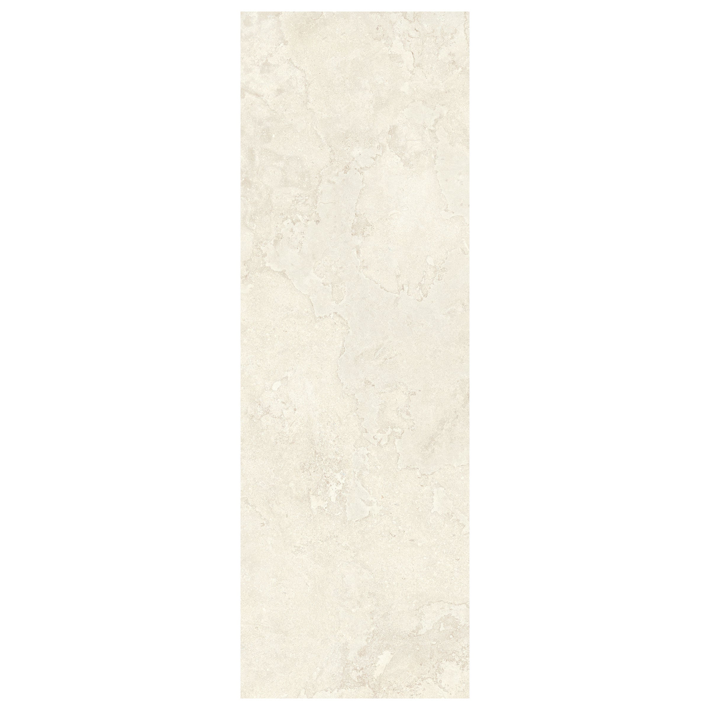 EcoStone Pre-Fab 32x96 Matte Porcelain Tile in Fog Cross Cut