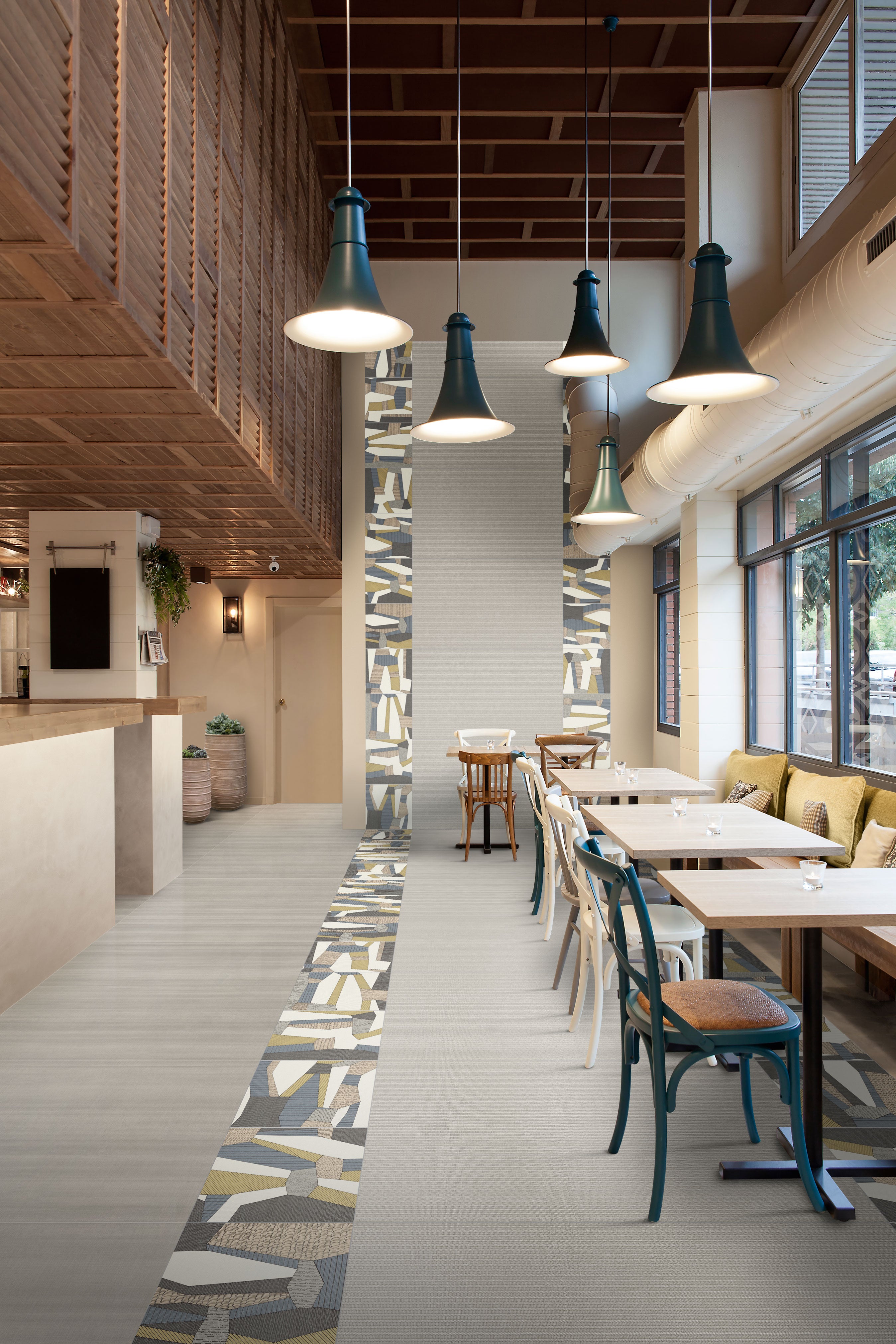 Bestow 12x24 Matte Porcelain Tile in Telares Light Grey