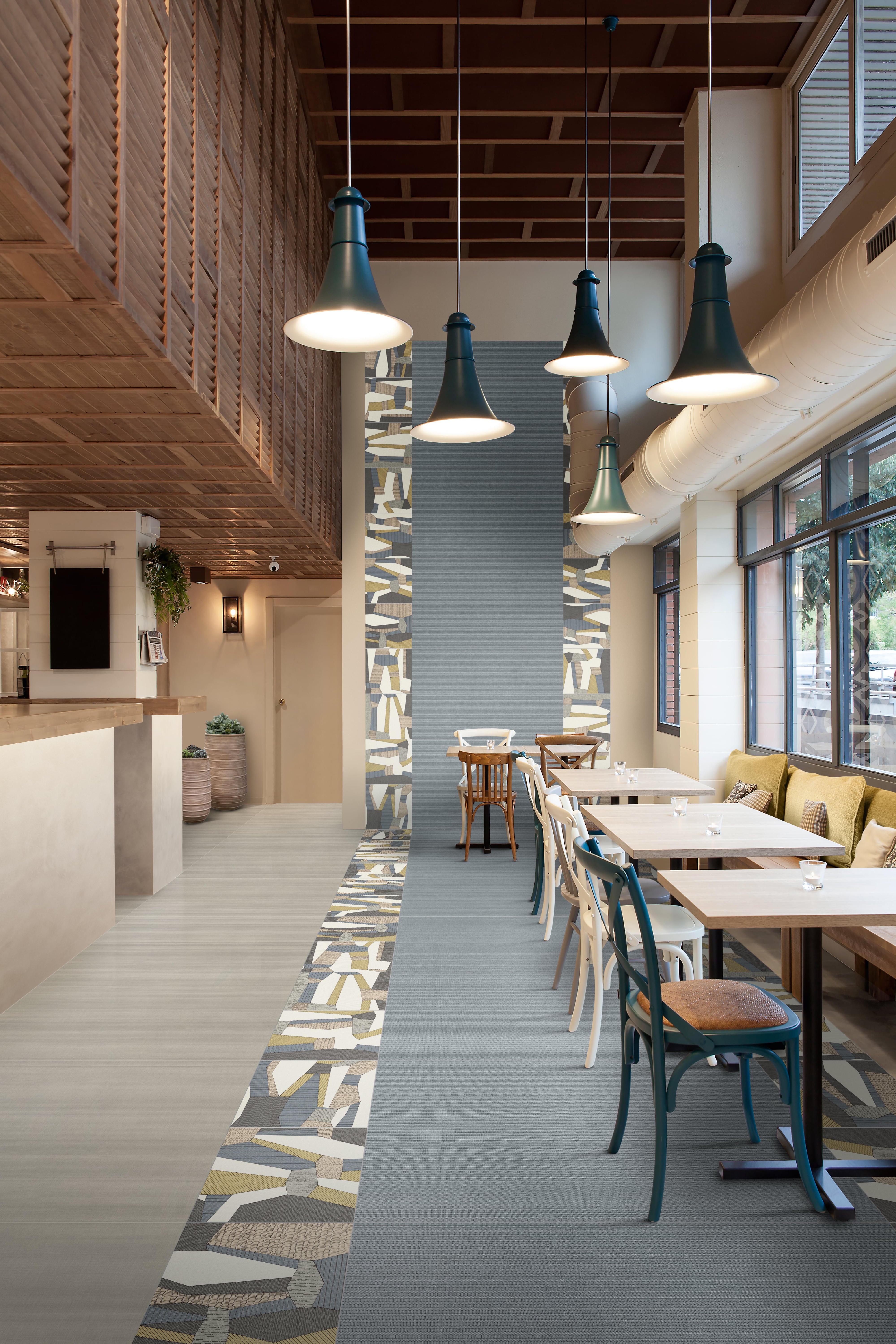Bestow 24x48 Matte Porcelain Tile in Telares Indigo