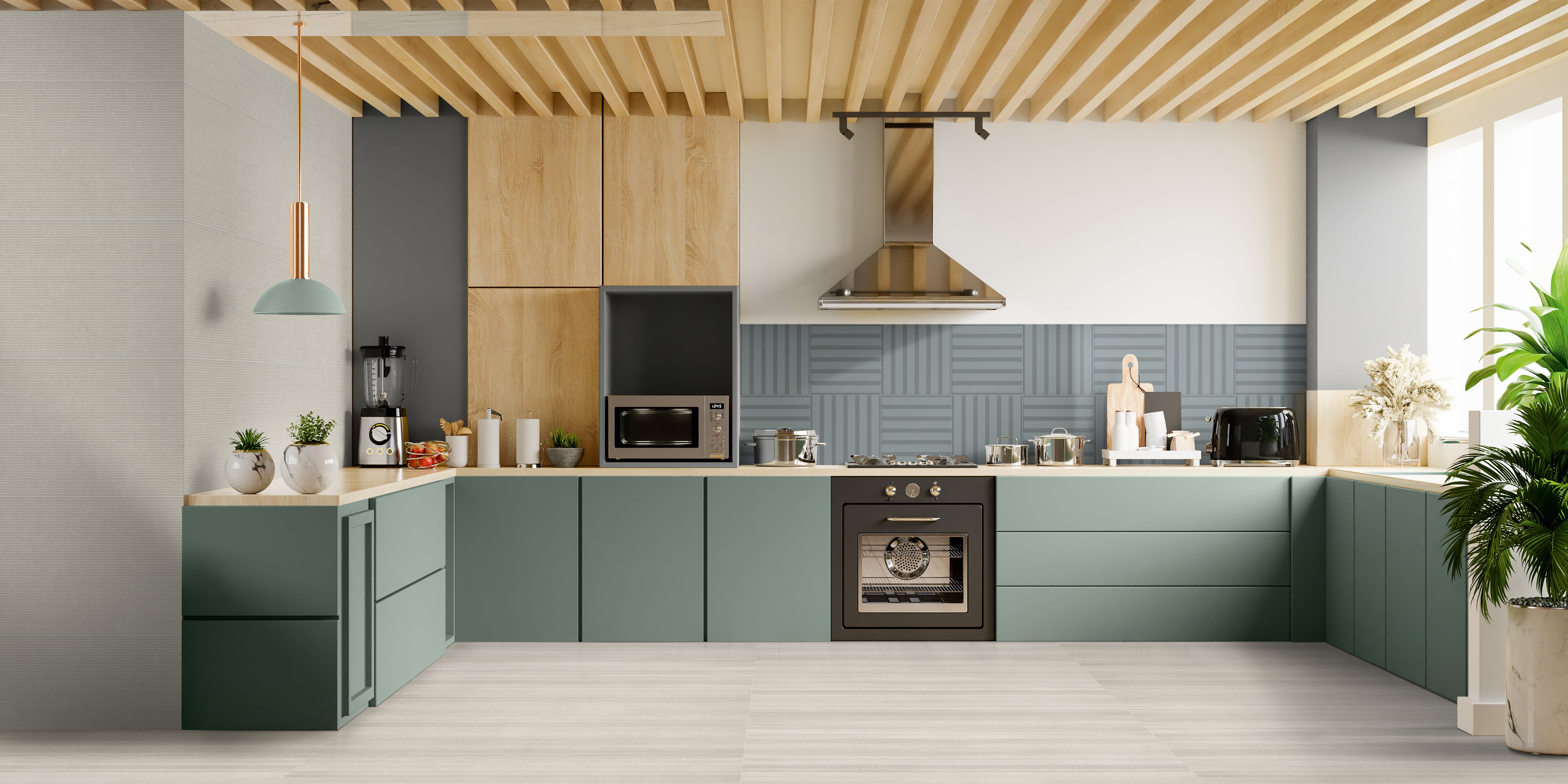 Bestow 12x12 Matte Porcelain Tile in Saori Indigo