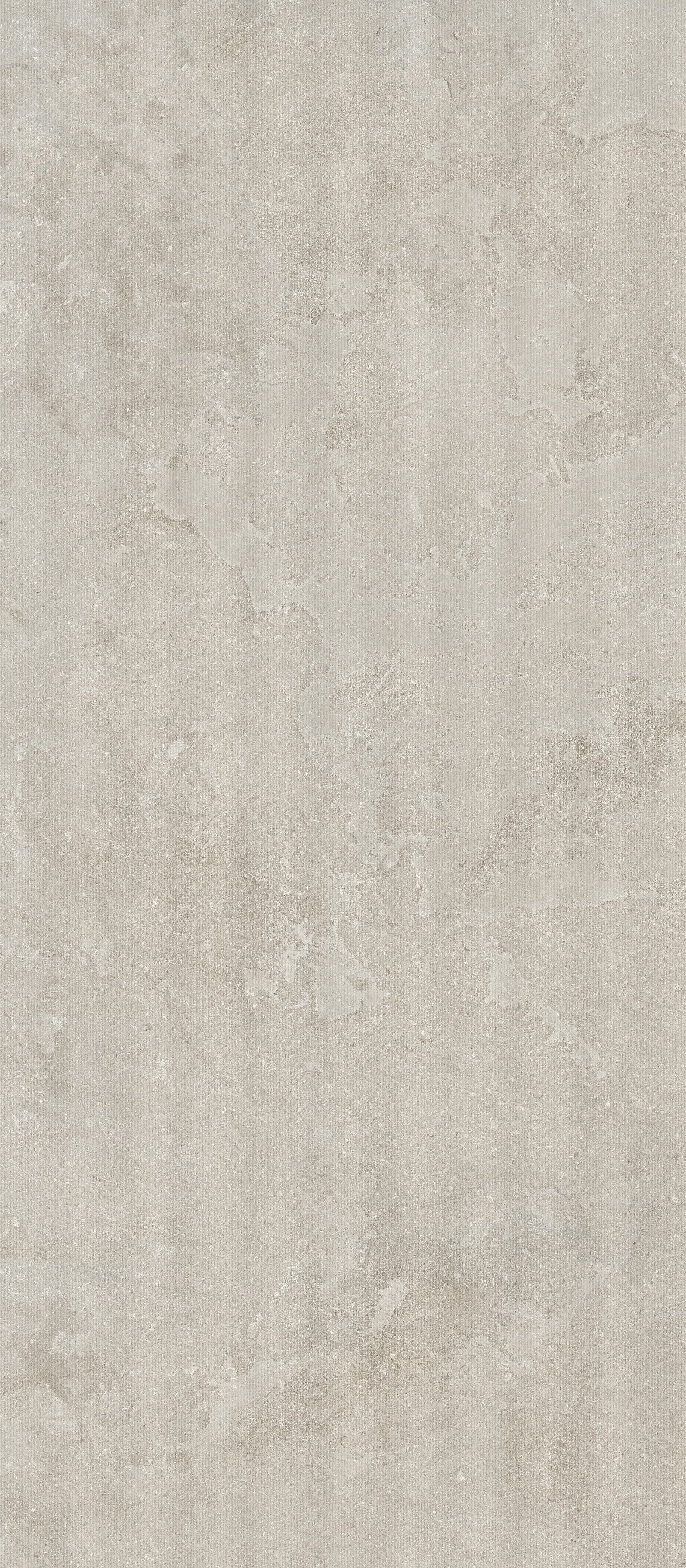 EcoStone 48x110 Matte Flute Deco Porcelain Tile in Cross-Cut Mist