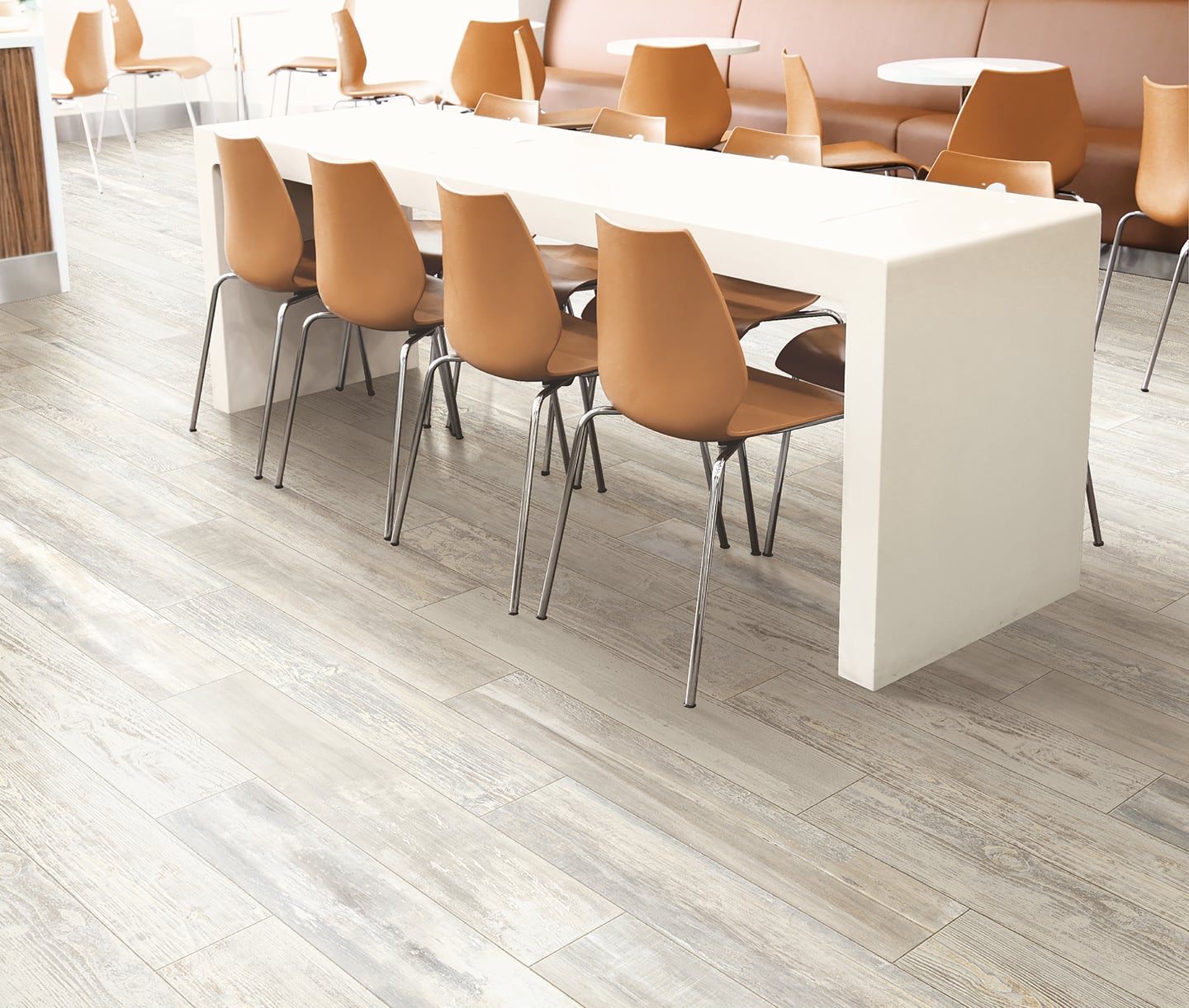 Loft 6x36 Matte Porcelain Tile in Ivory