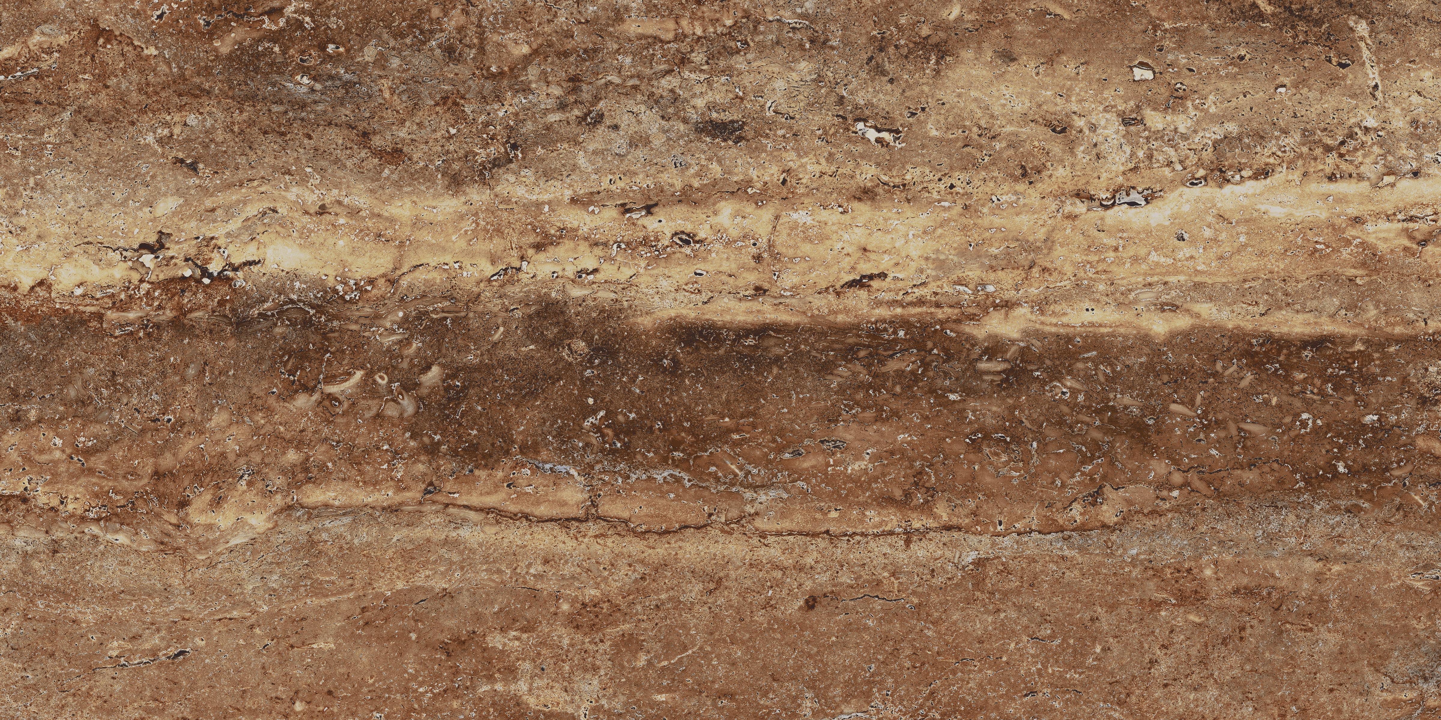 Travertine 12x24 Polished Porcelain Tile in Bold
