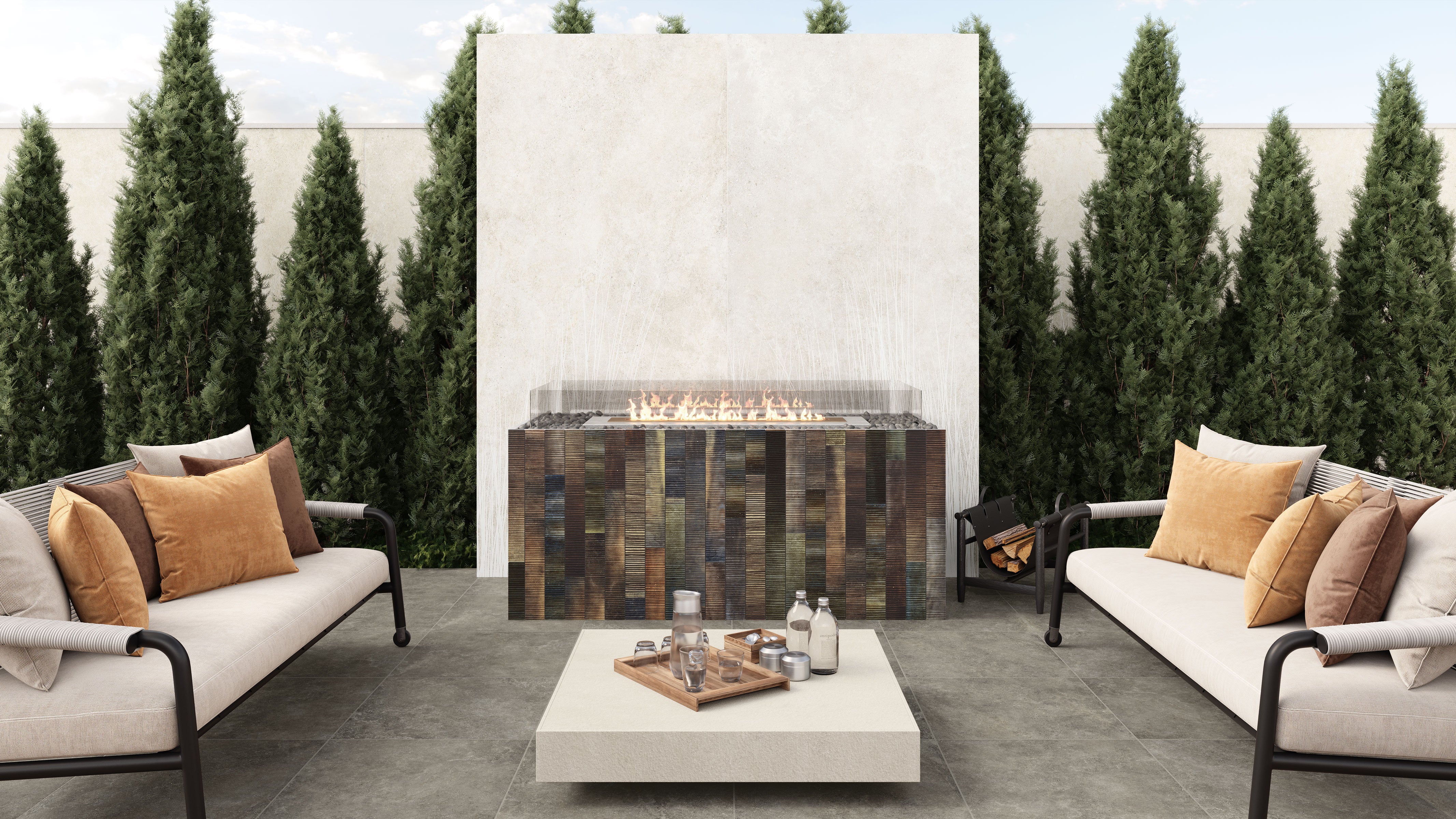 Untamed™ 24x24 Grip Porcelain 2CM Paver in Wander Ash