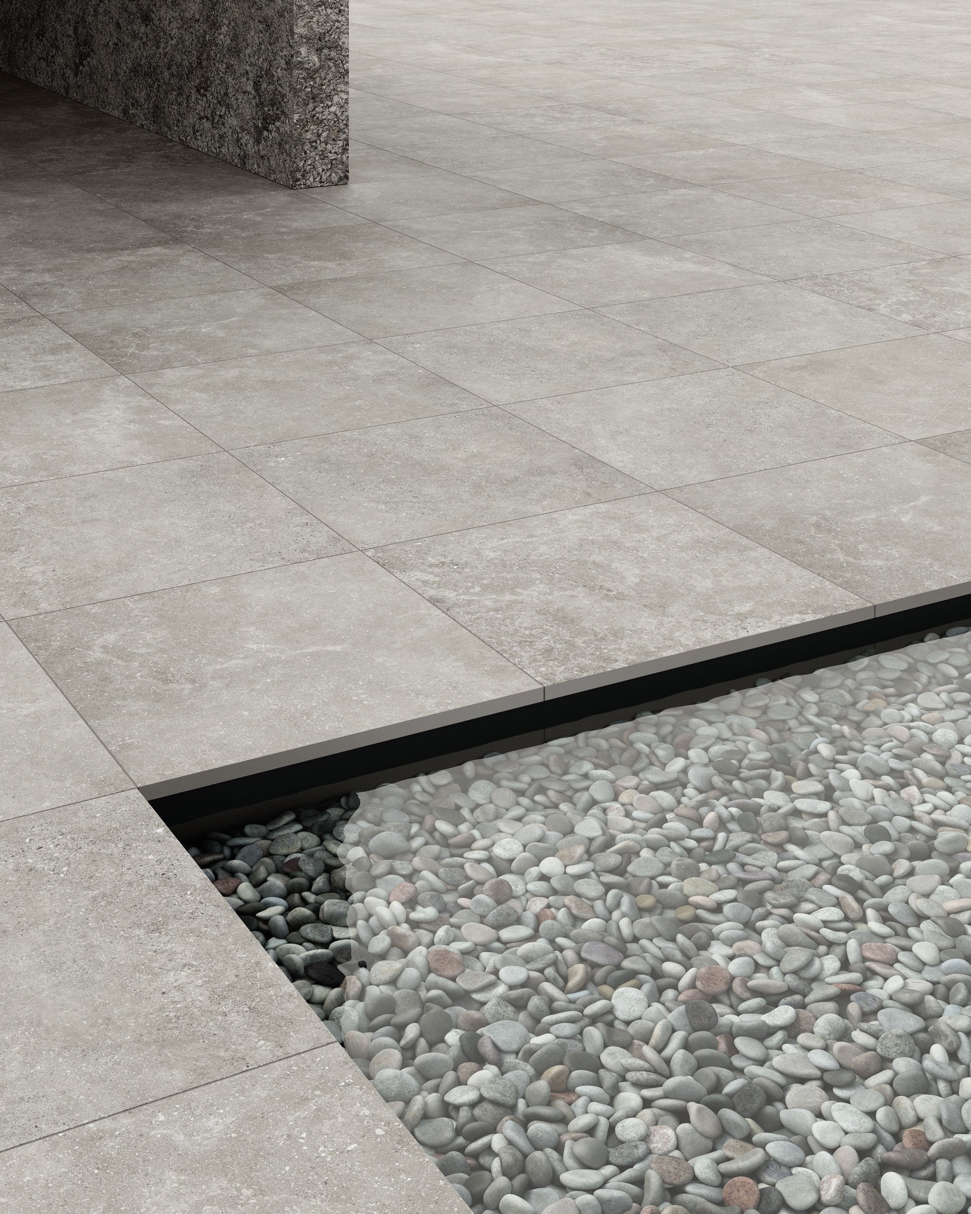 Untamed™ 24x24 Grip Porcelain 2CM Paver in Wander Cool