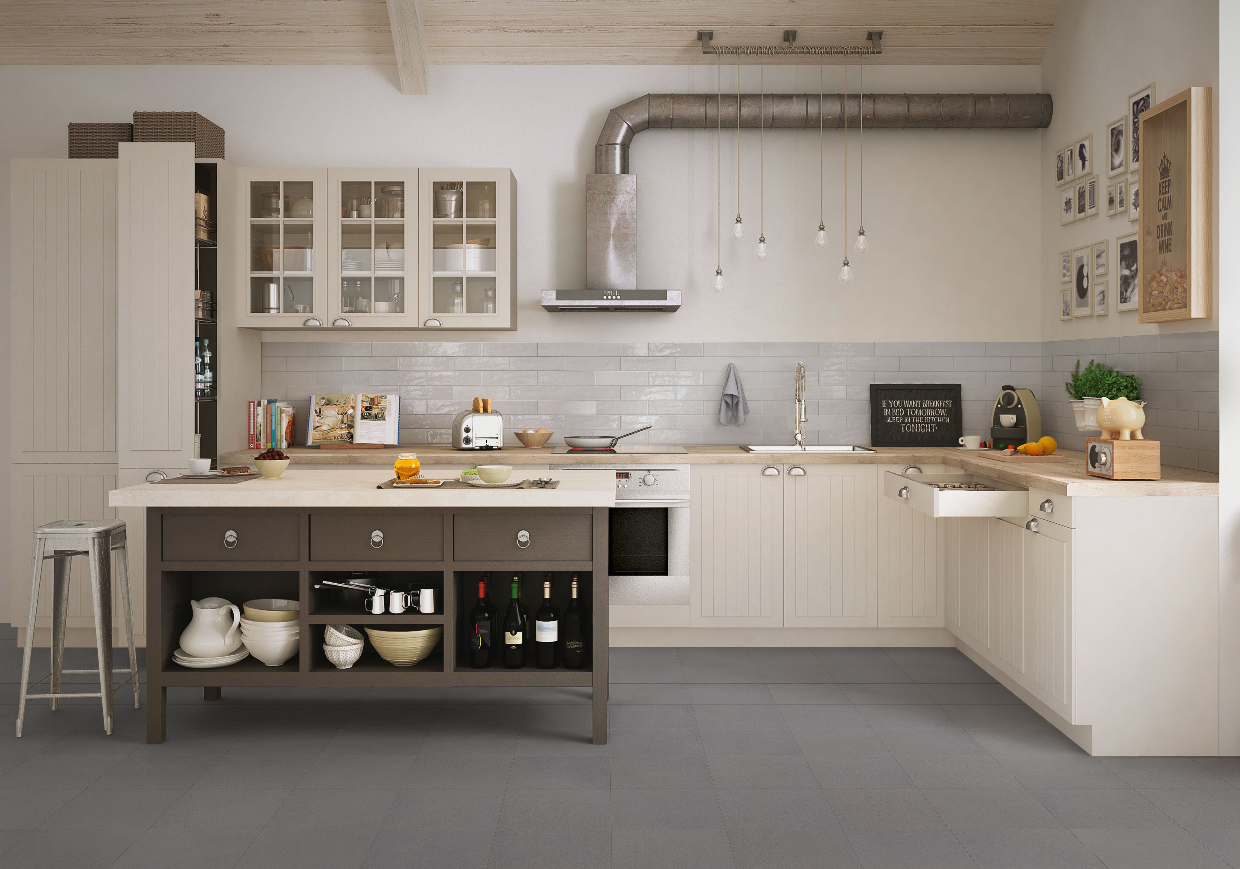 Urban Living 12x12 Matte Porcelain Tile in Titanium