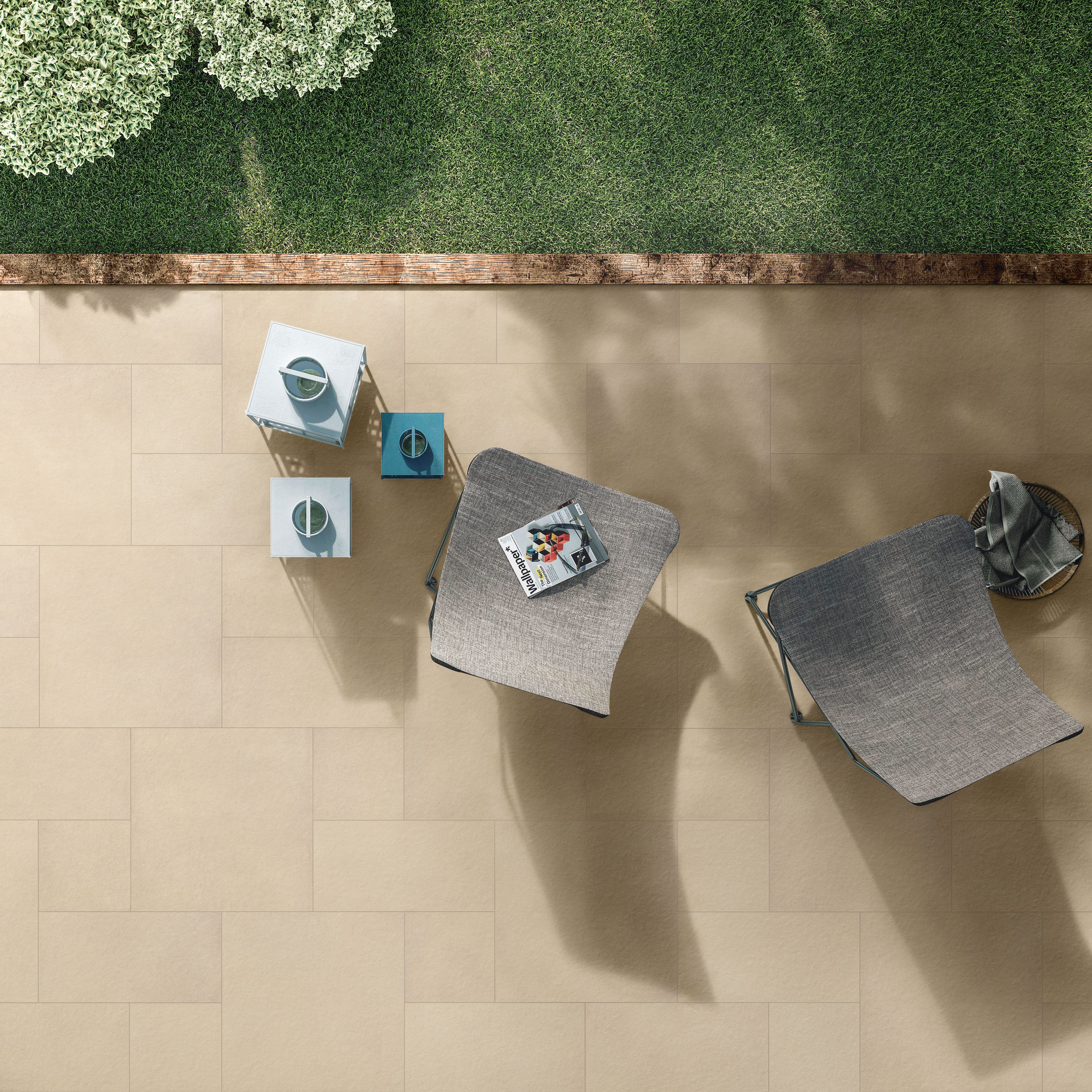 Urban Living 24x24 Raw Porcelain Tile in Sand