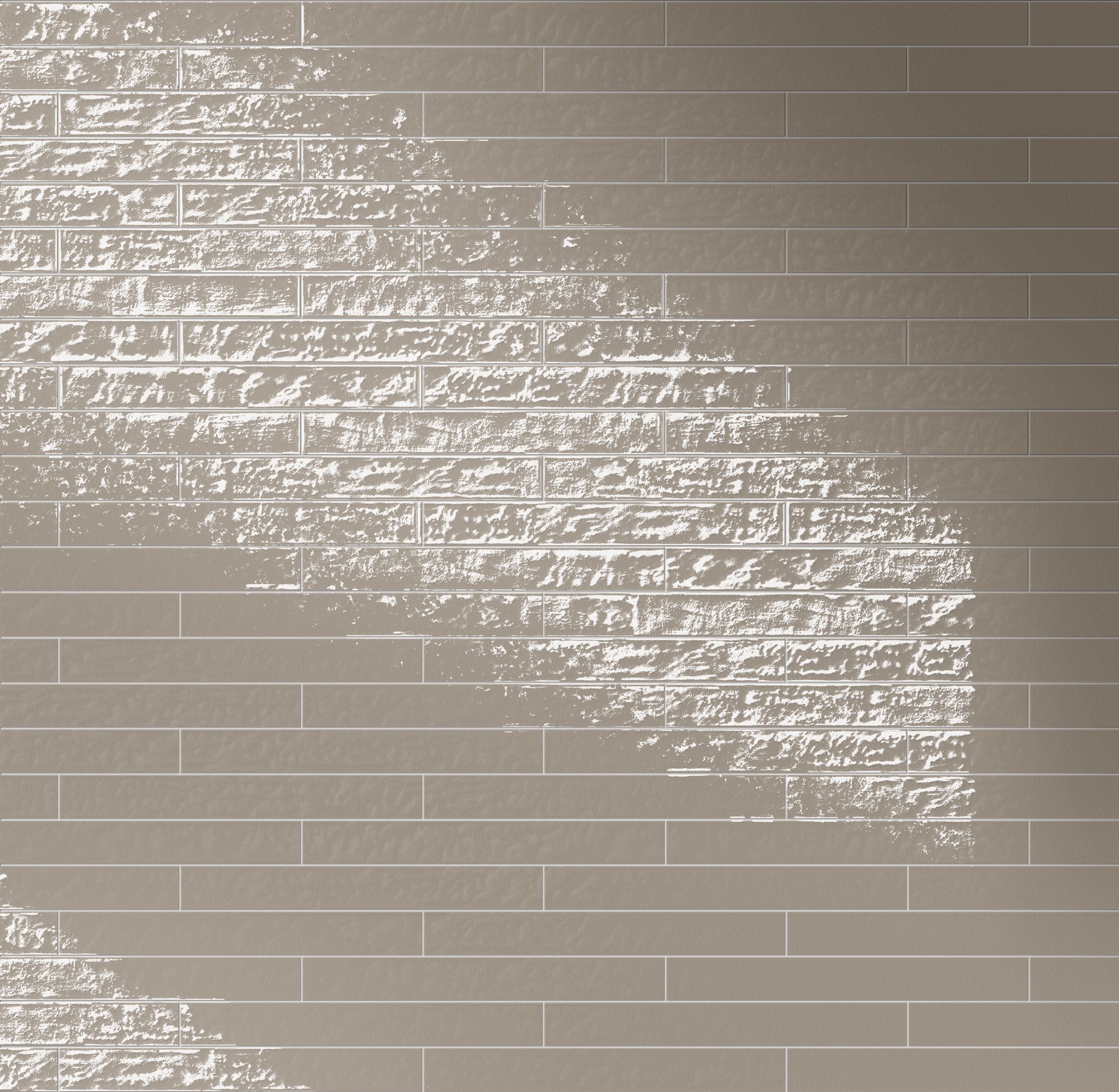 Playful 3x24 Glossy Porcelain Tile in Urban