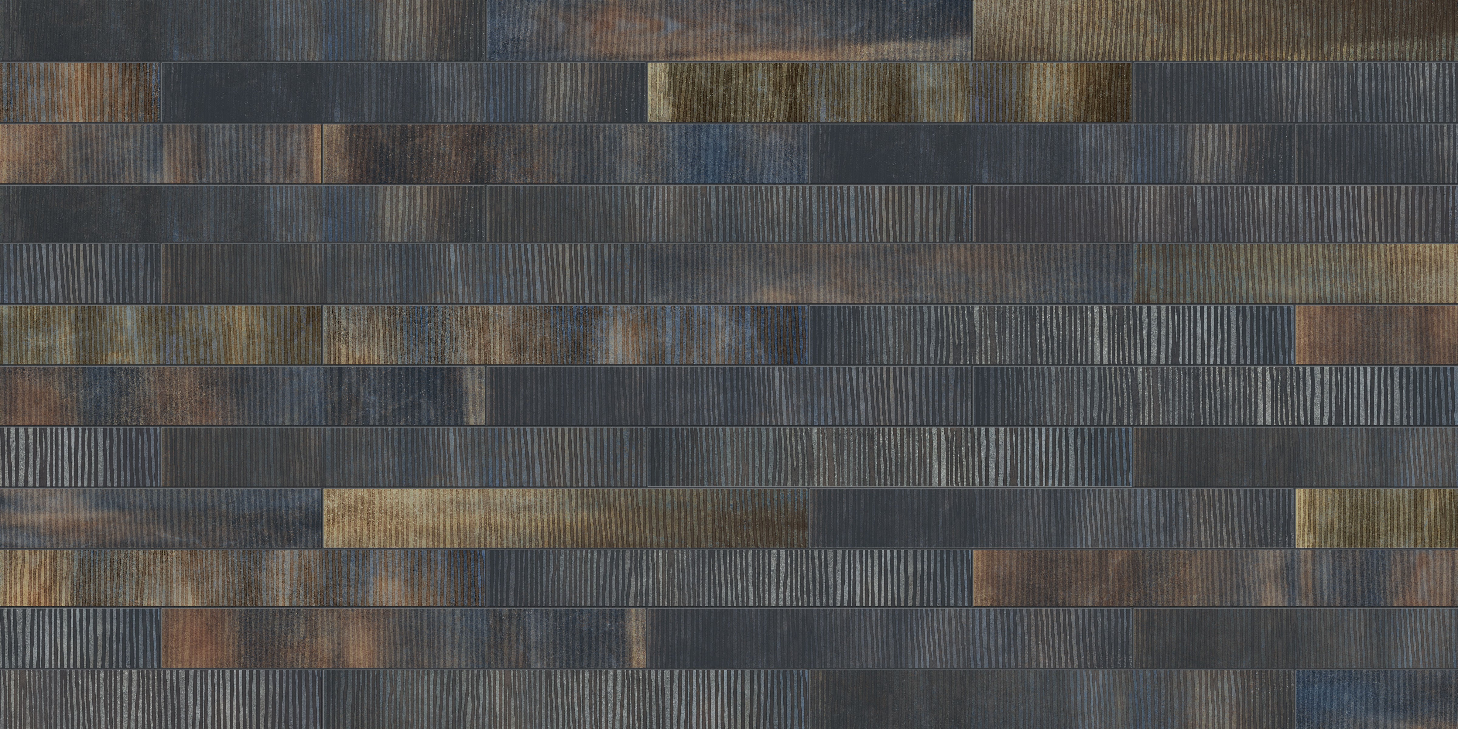 Untamed™ 3x24 Matte Deco 01 Porcelain Tile in Roam