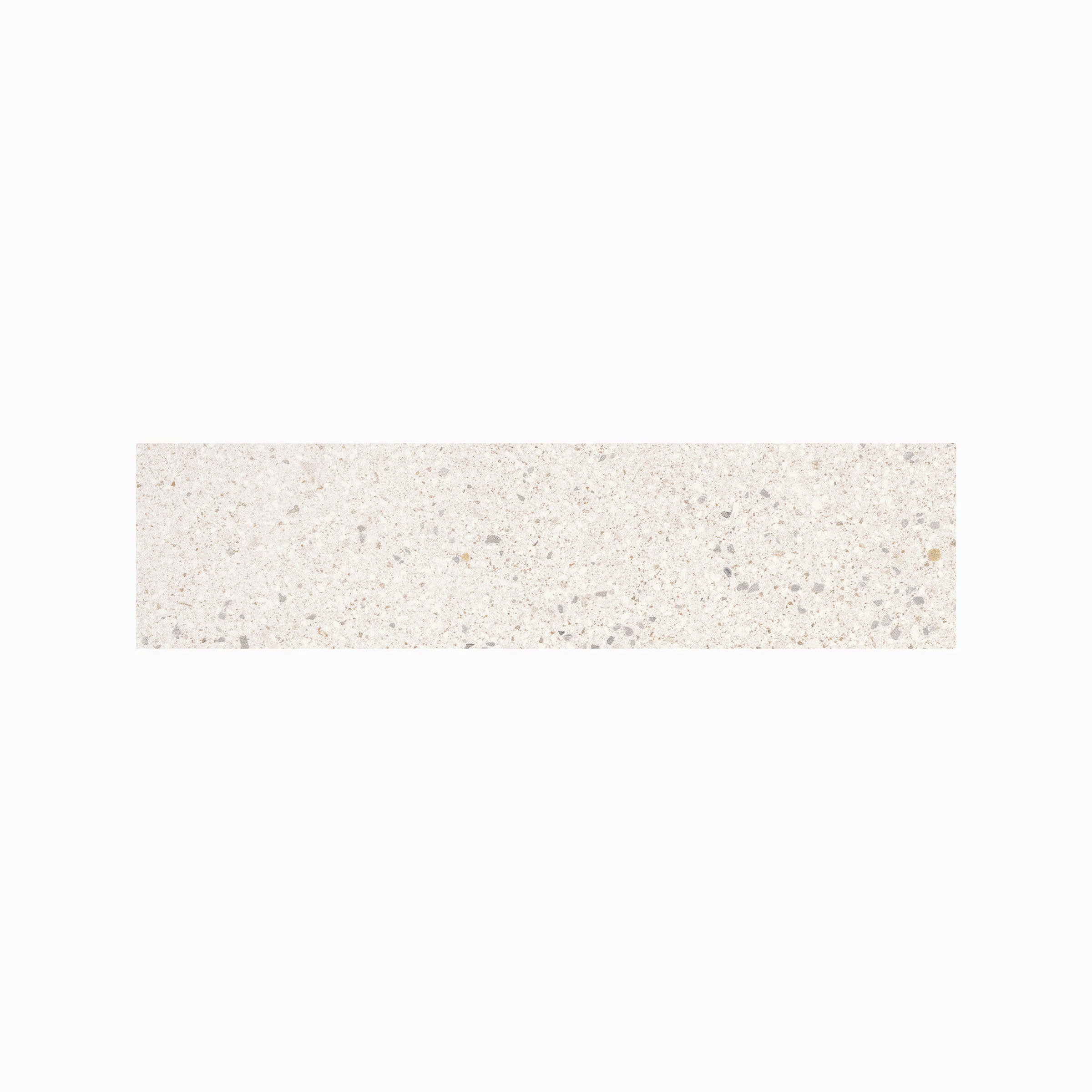 Area 51 3x12 Matte Porcelain Bullnose Tile in White