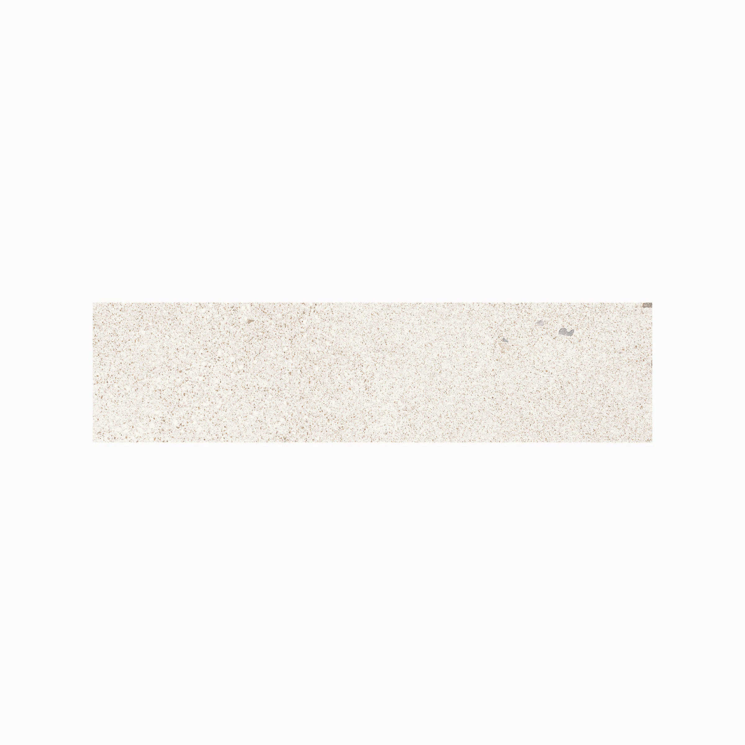 Area 51 3x12 Matte Porcelain Bullnose Tile in White