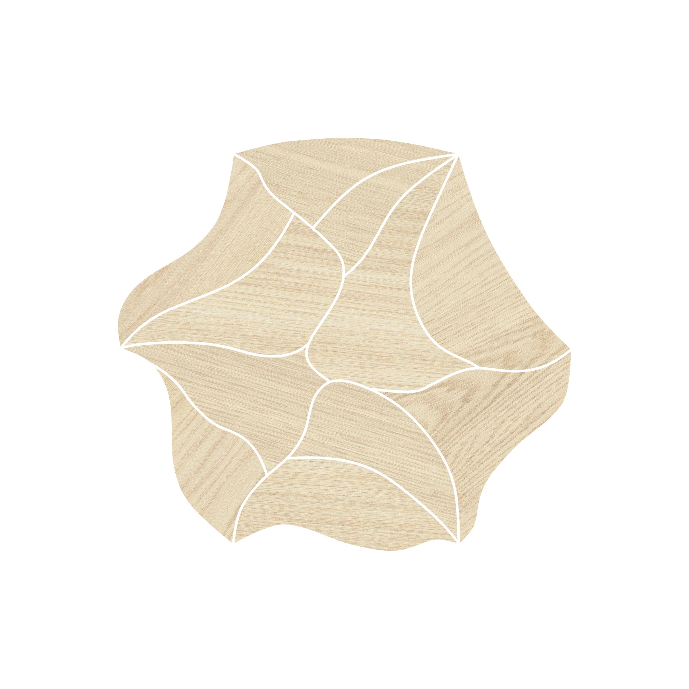 Calissa Plank™ 16x17 Matte Blossom Deco Porcelain Tile in Maple