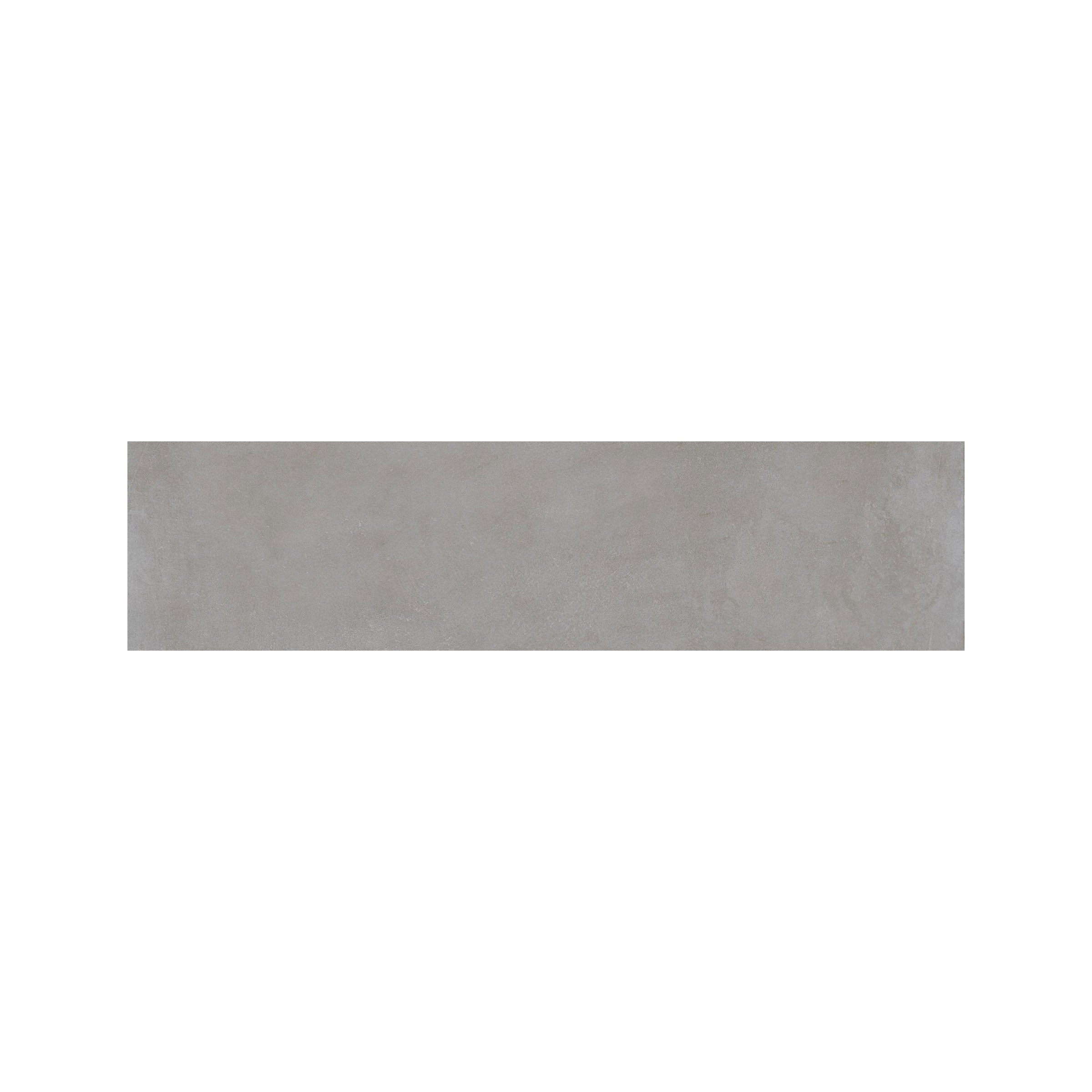 Earthen 3x12 Matte Porcelain Tile in Smoke