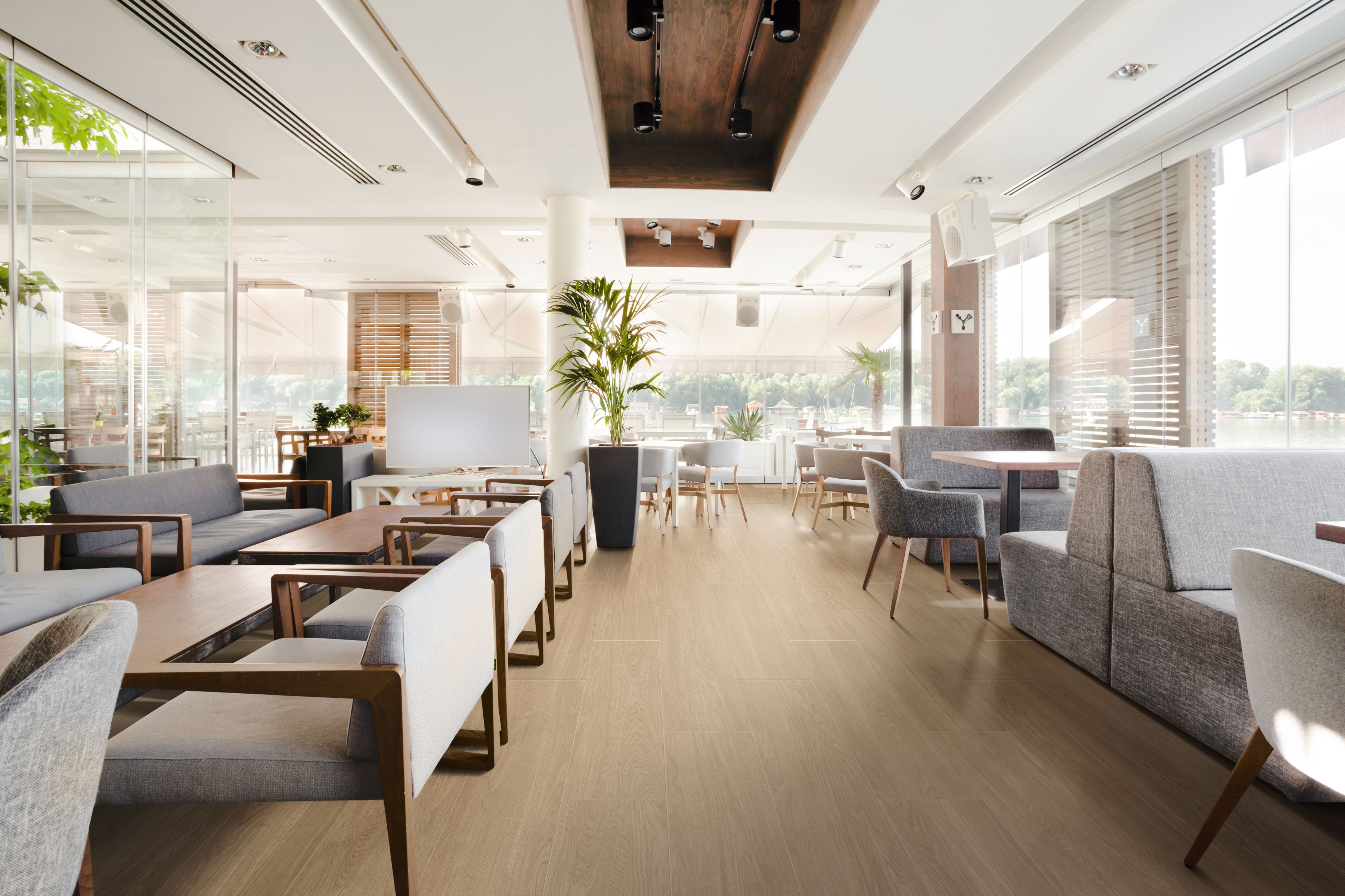 Calissa Plank™ 12x70 Matte Porcelain Tile in Urban Walnut