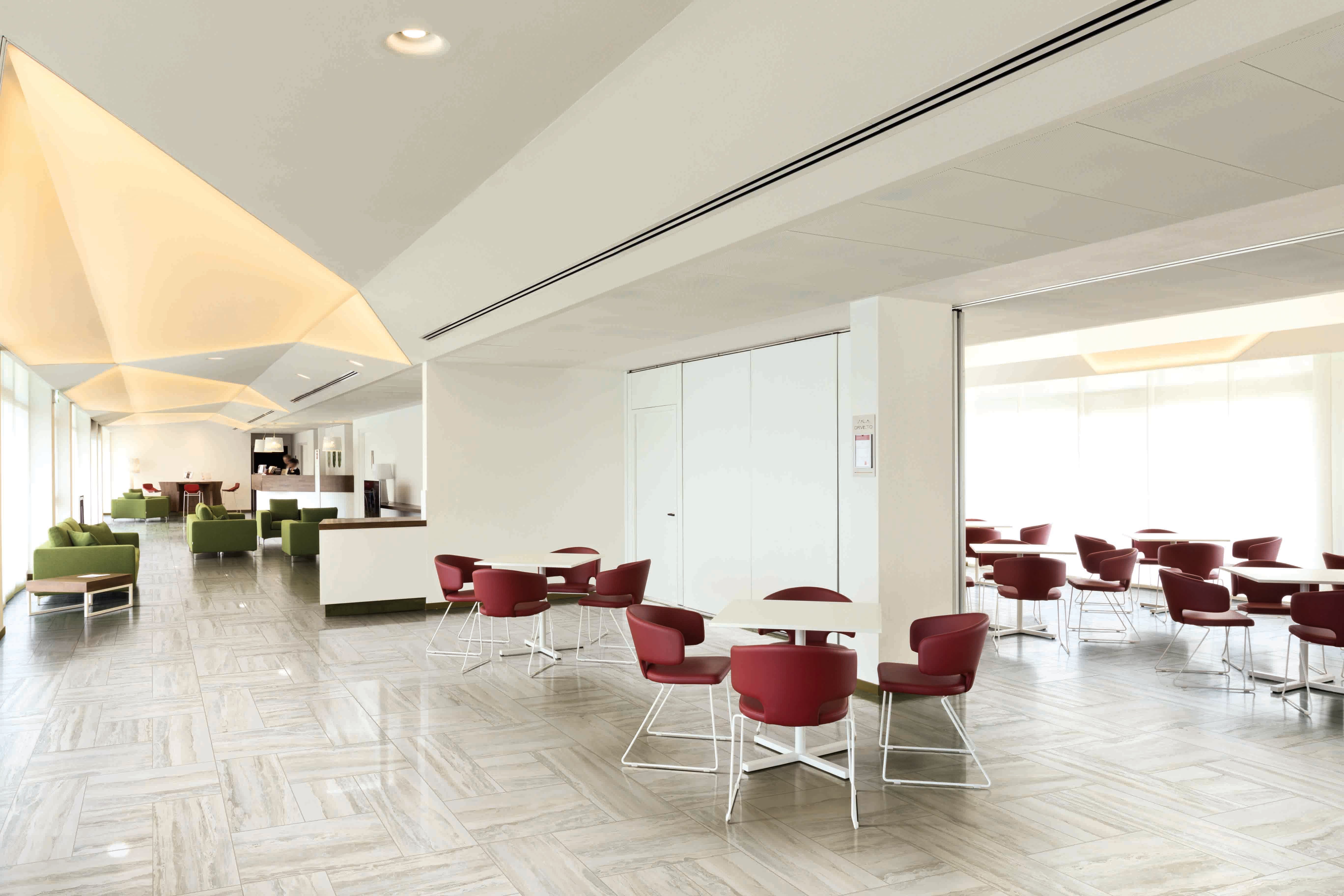 Breccia 12x12 Polished Porcelain Tile in White