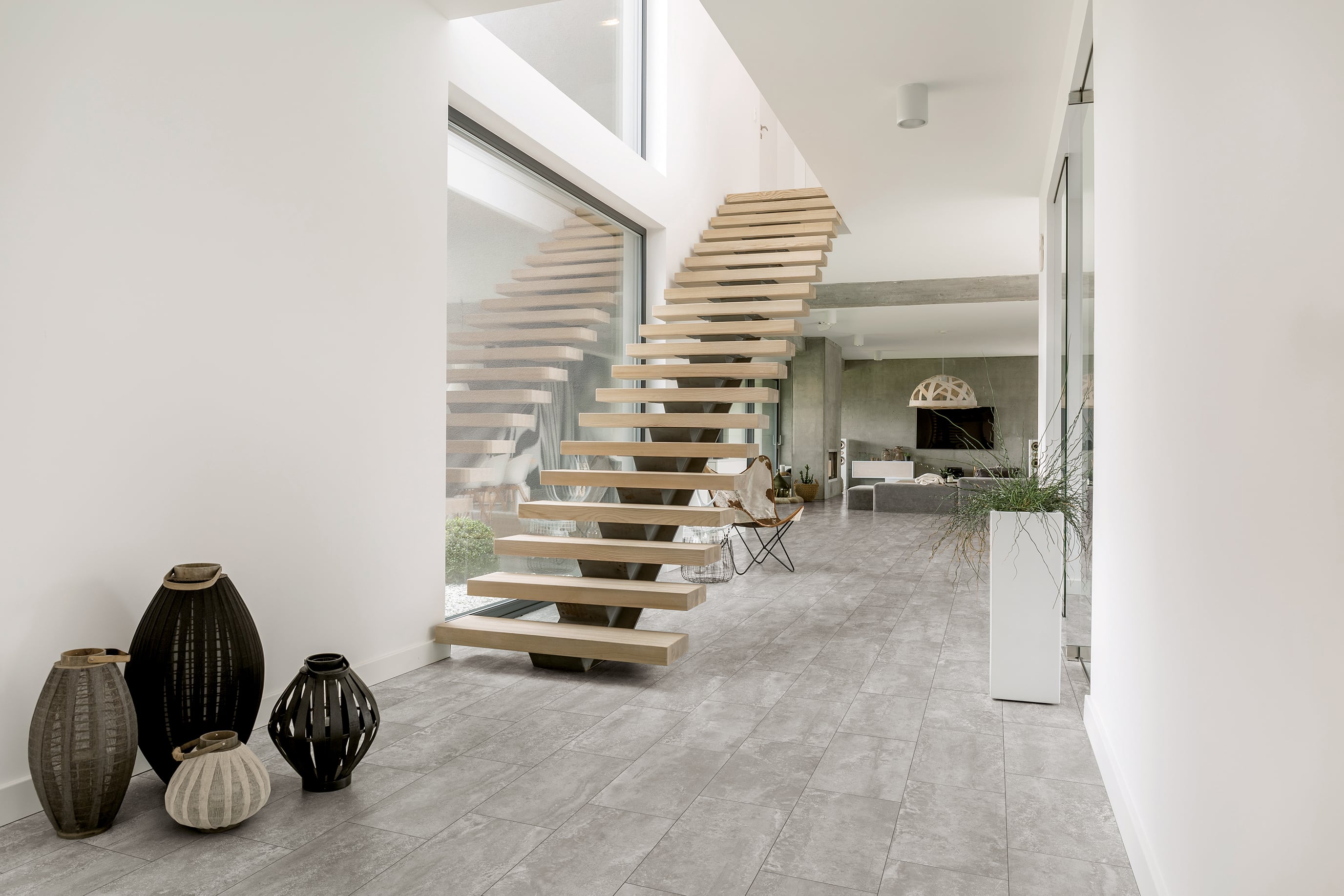 Core 12x24 Matte Porcelain Tile in Dark Grey
