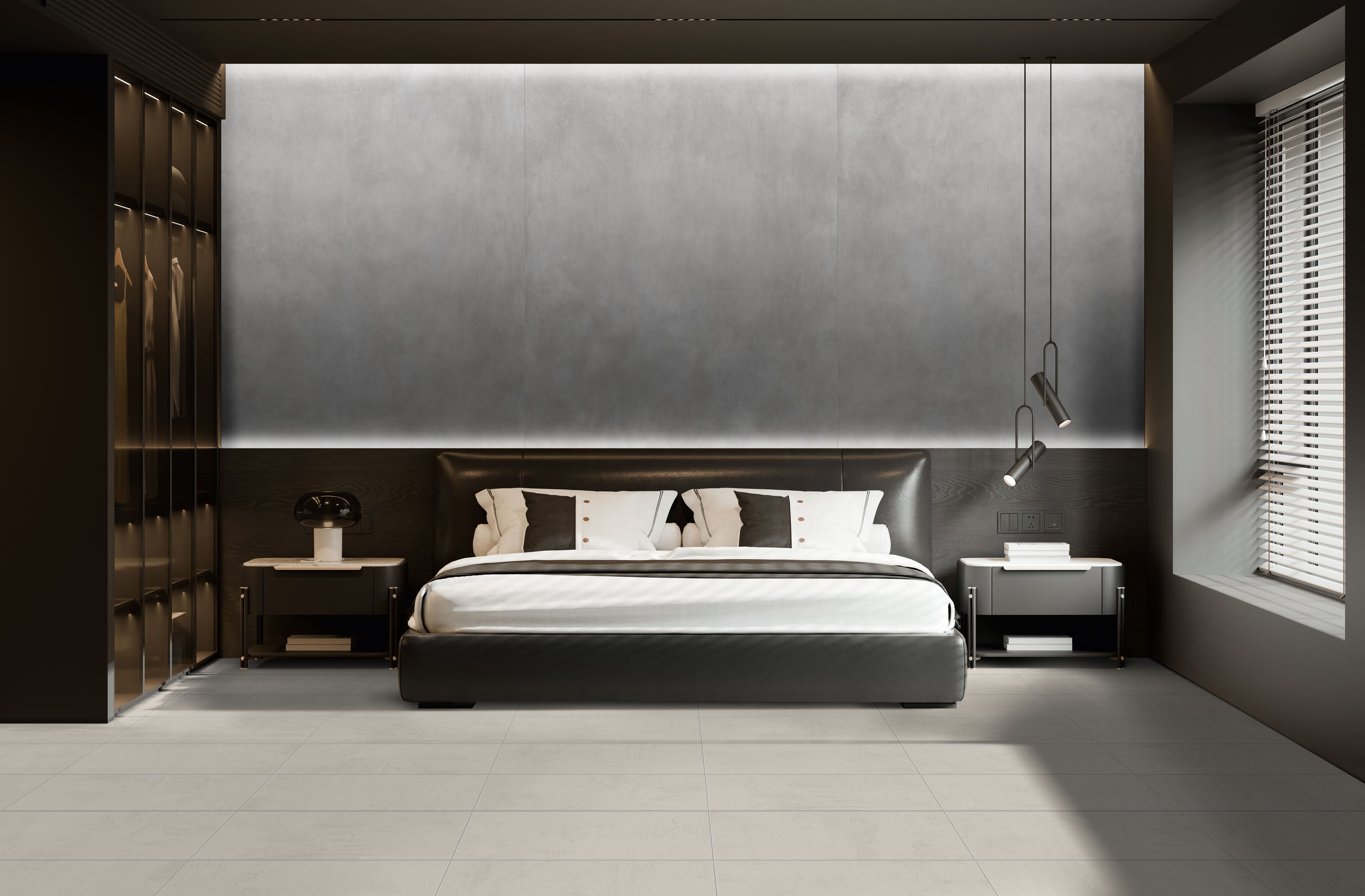 Daydream™ 12x24 Matte Porcelain Tile in Drizzle