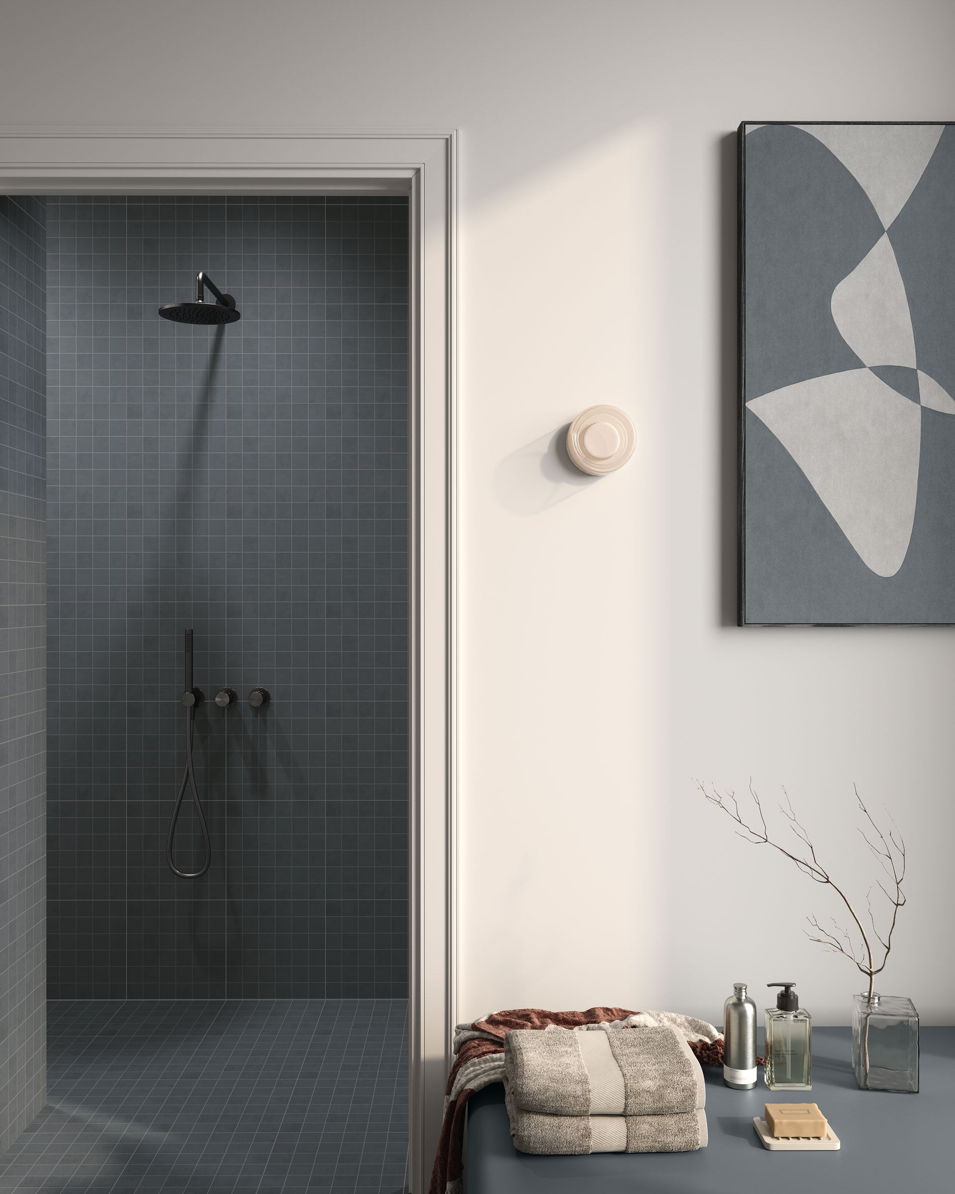 Daydream™ 2x2 Matte Porcelain Mesh Mosaic Tile in Dusk