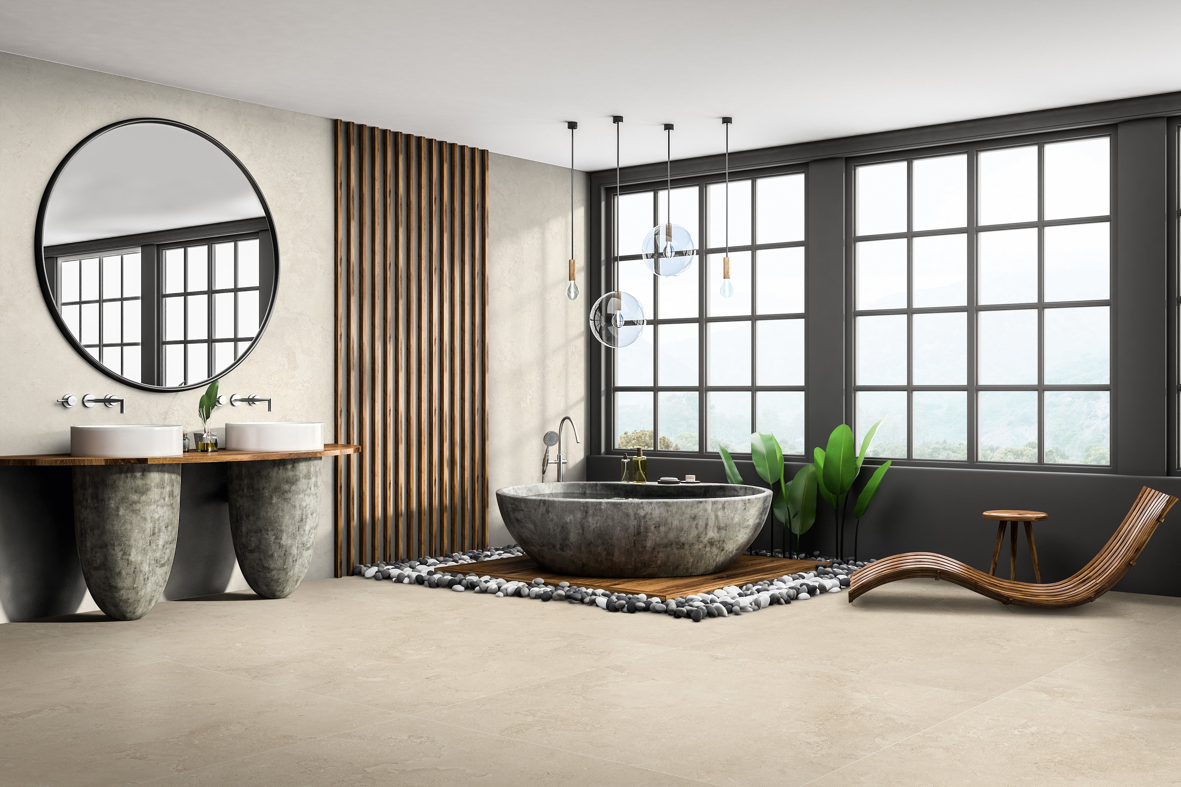 MILE_stone_EcoStone_Fog_Flute_Deco_48x110_Wall_Jute_Cross_Cut_48x48_Floor.jpg