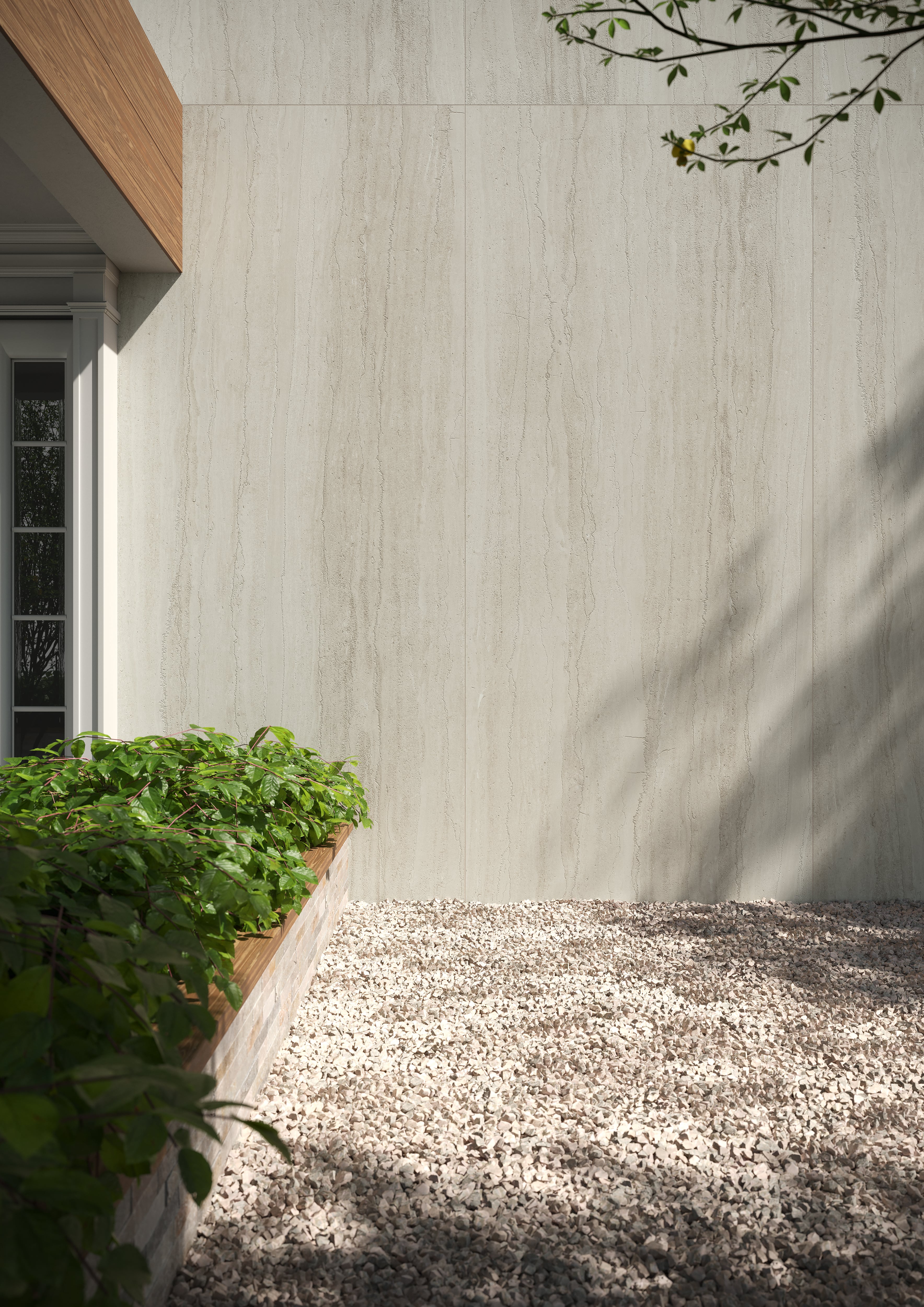 EcoStone 48x110 Matte Porcelain Tile in Vein-Cut Mist