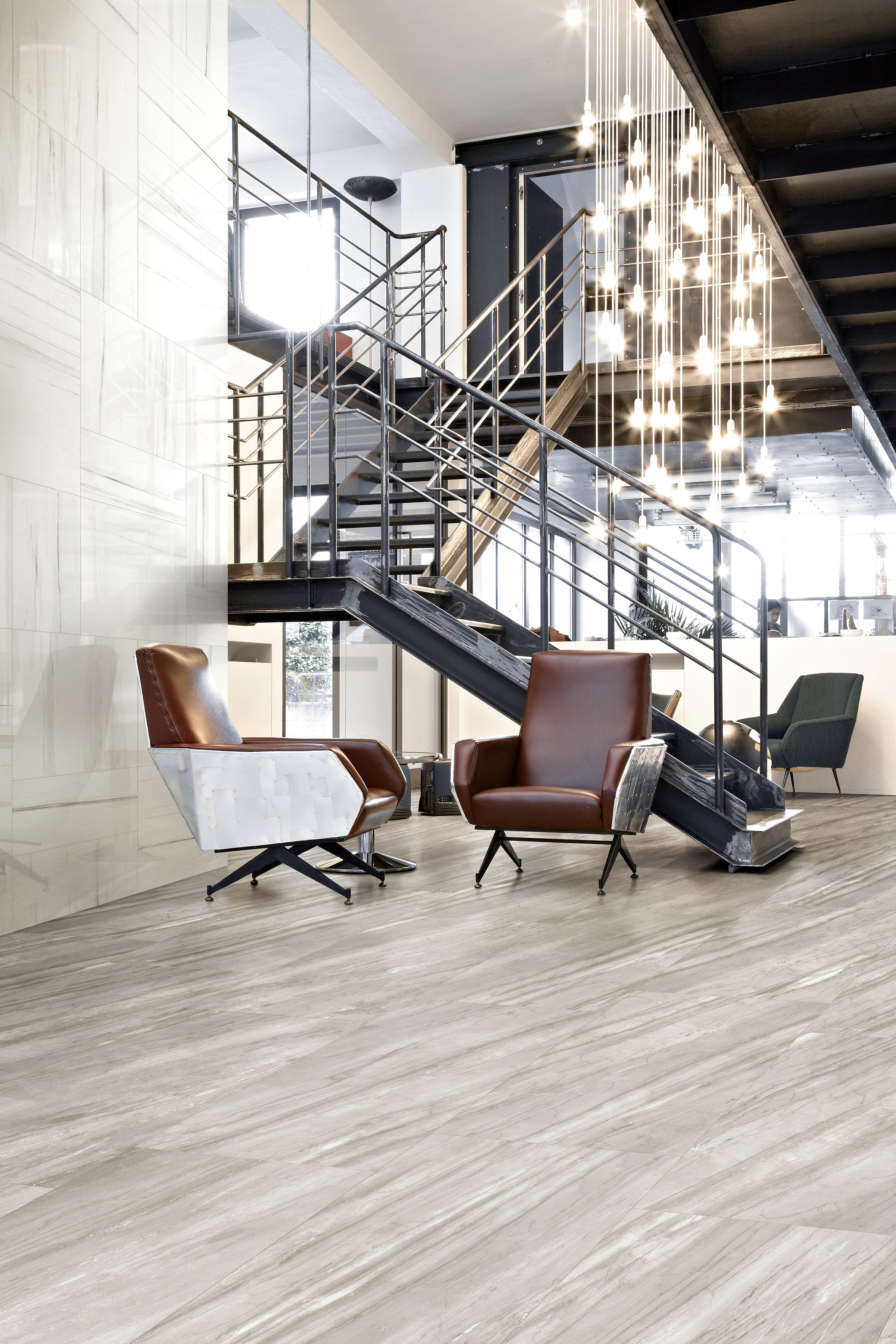 Epic 12x24 Polished Porcelain Tile in Dolomite