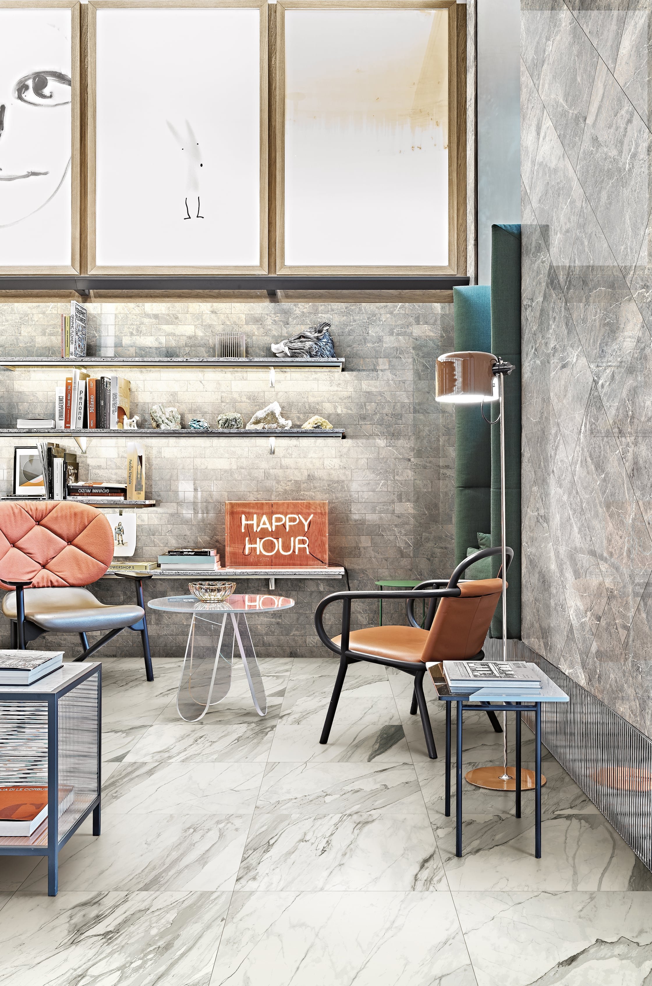 Epic 24x24 Matte Porcelain Tile in Apuano