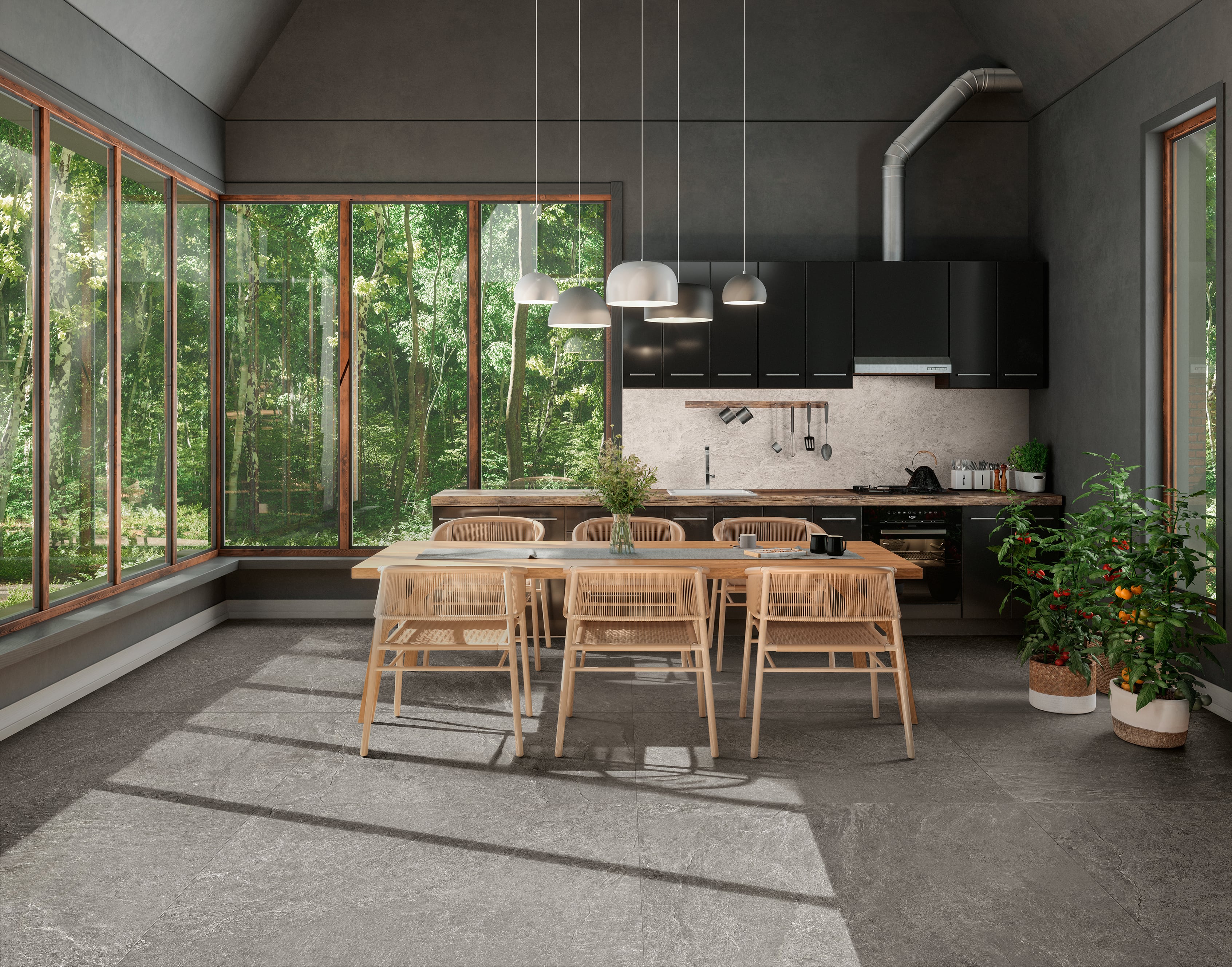 Farmhouse Living 48x110 Matte Porcelain Tile in Alabaster