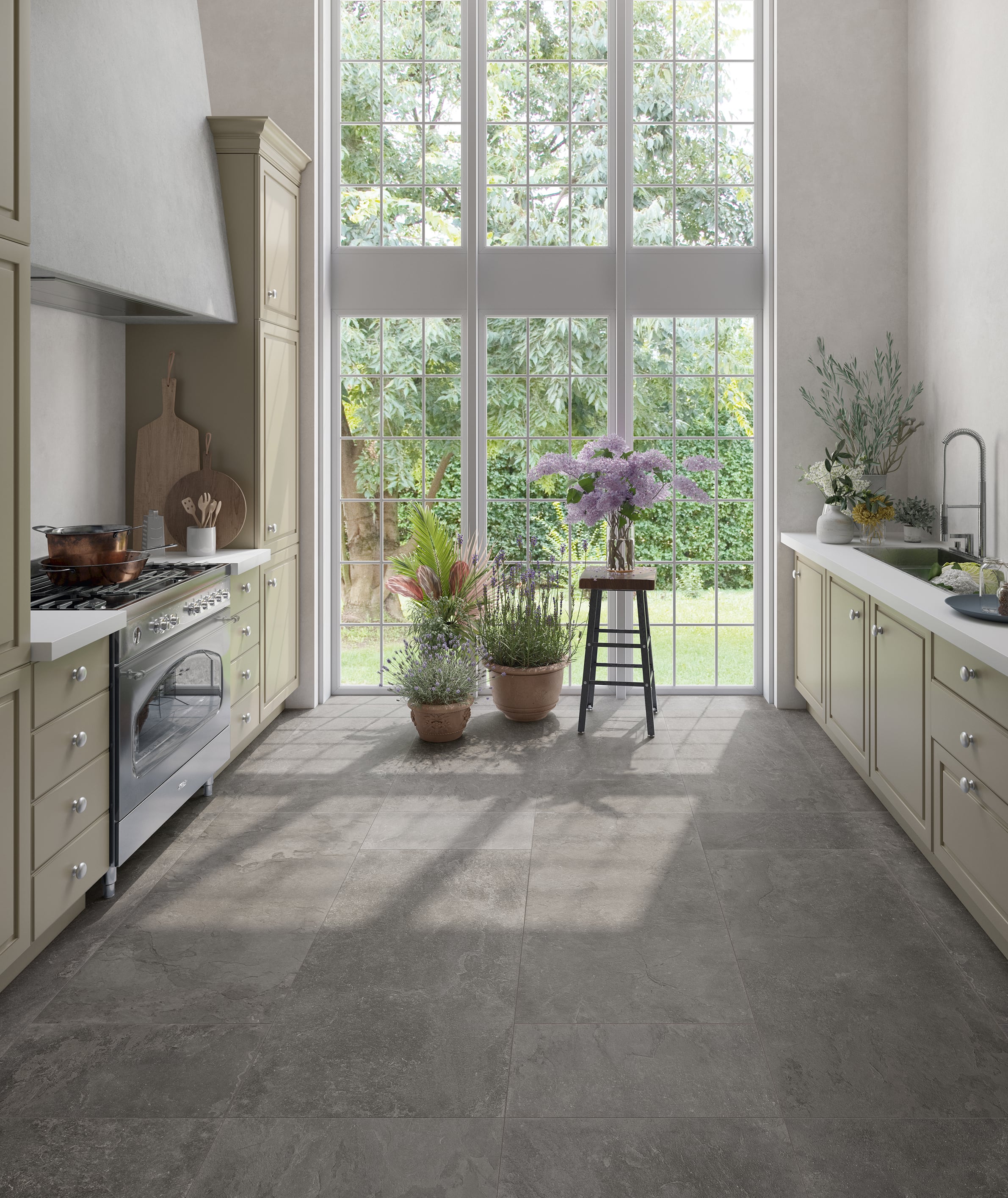 Lith 12x24 Matte Porcelain Tile in Heirloom Blue