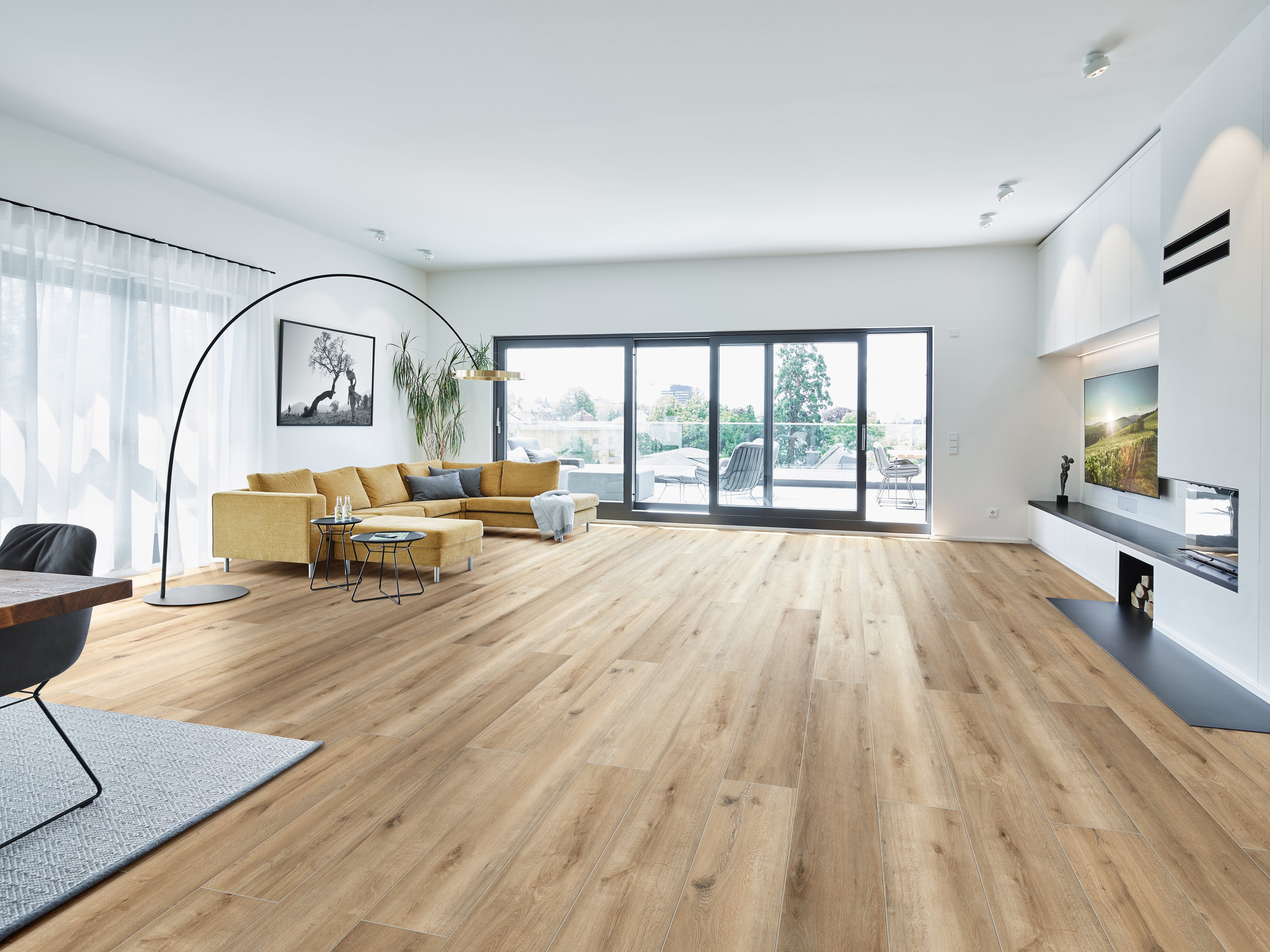 Malibu 12x70 Matte Porcelain Tile in Honey