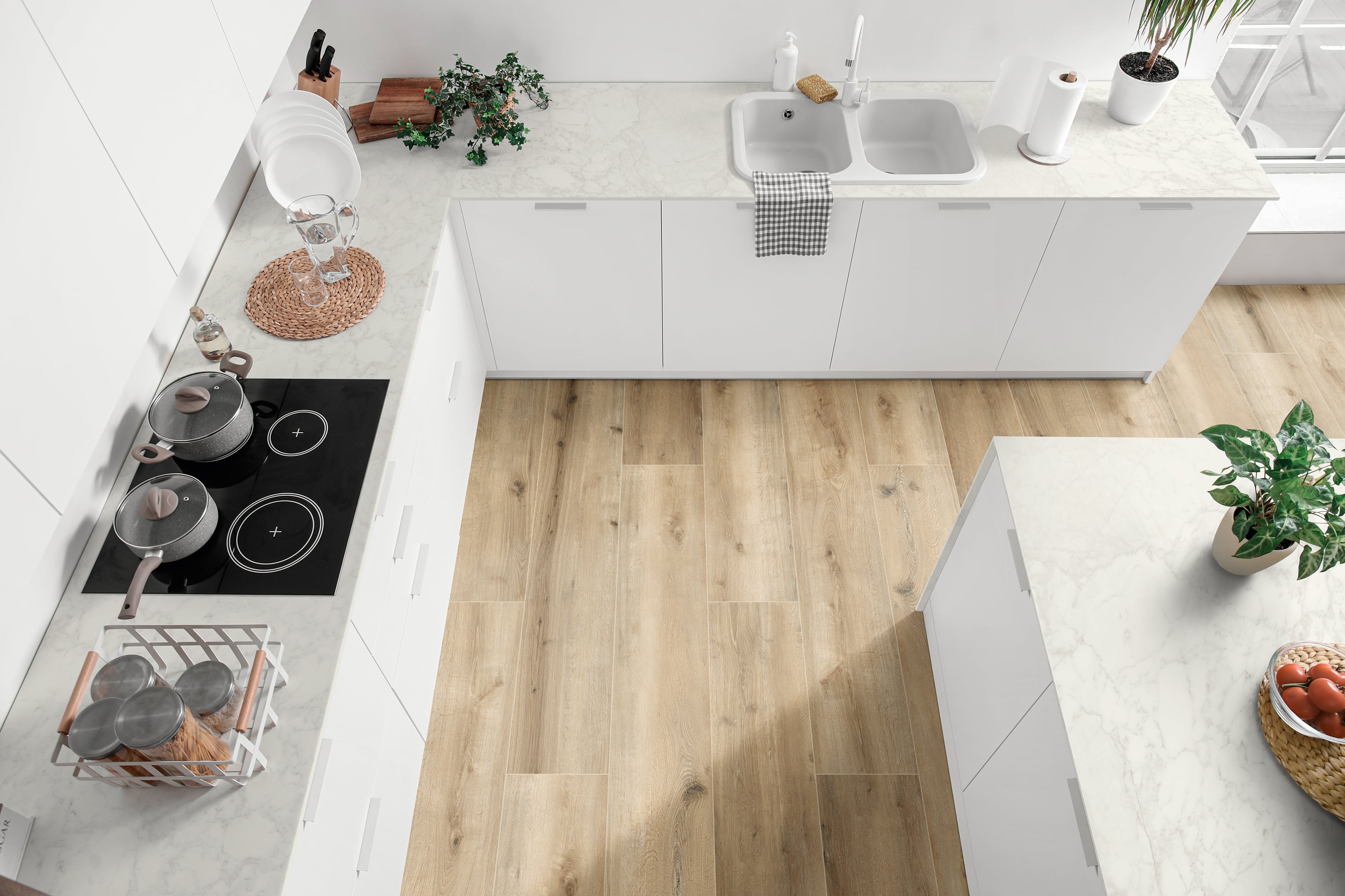 Malibu 12x70 Matte Porcelain Tile in Honey