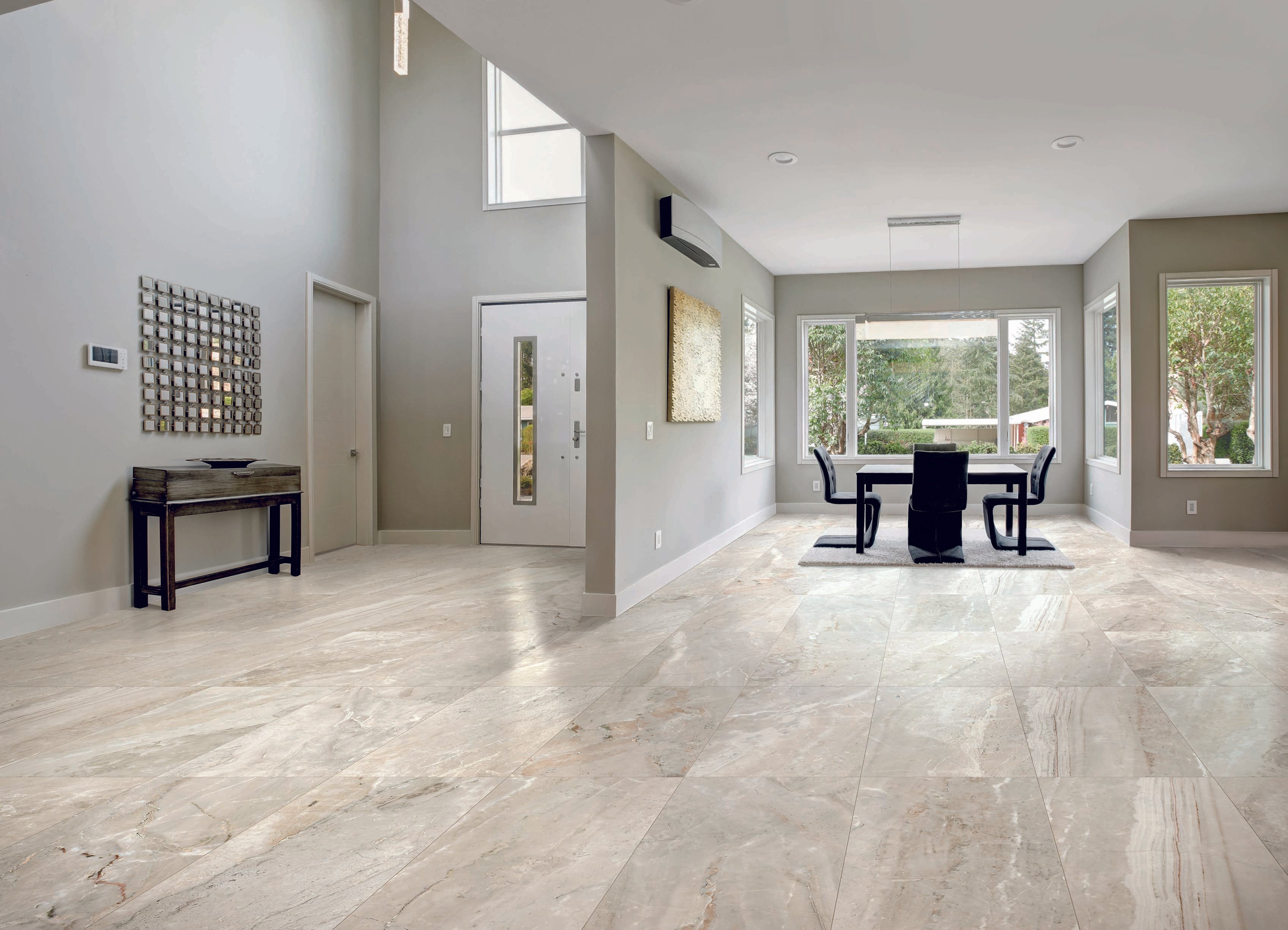 Marbles 24x48 Matte Porcelain Tile in Oniciata Ivory