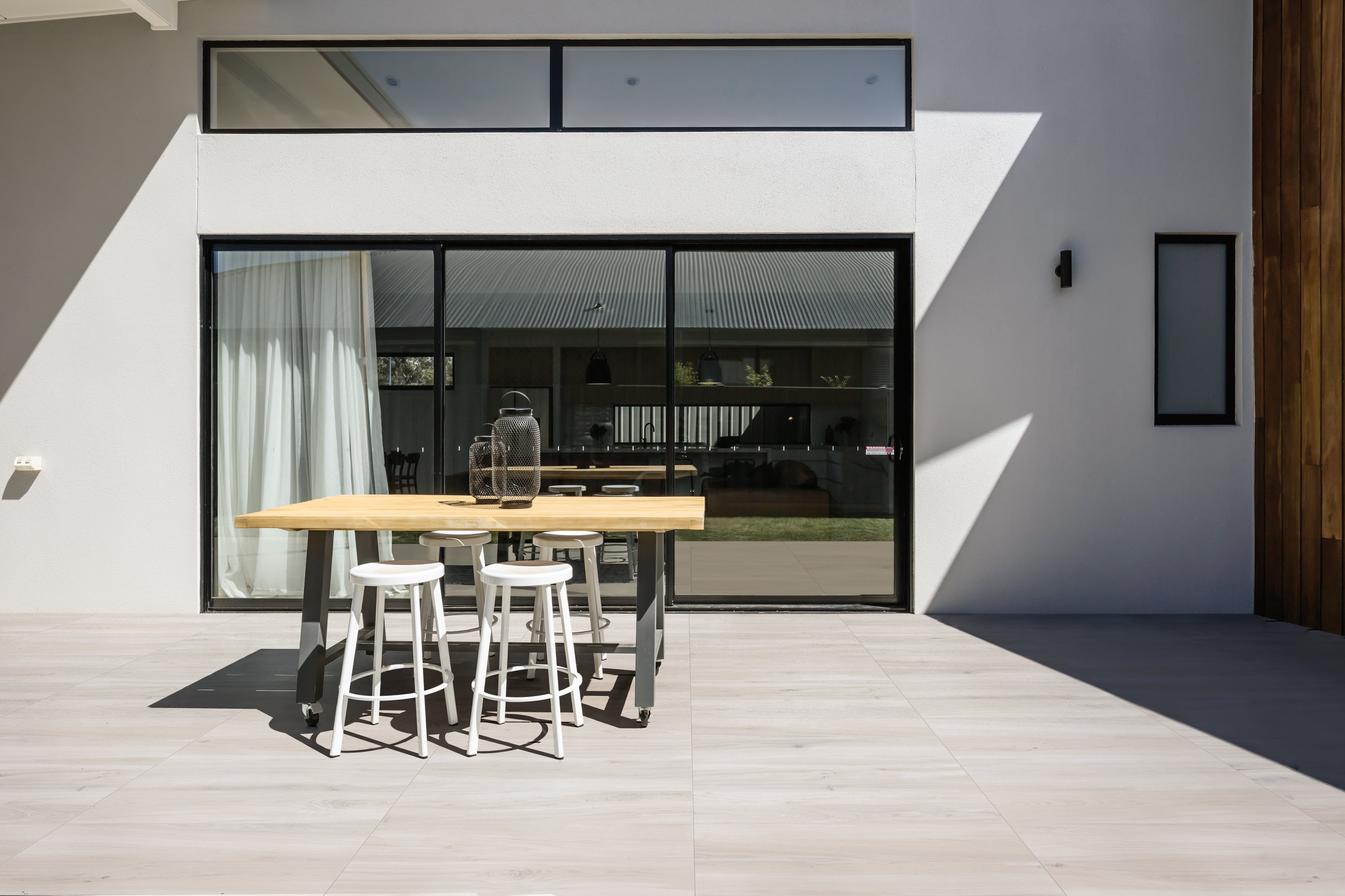 Mood Wood 12x48 Grip Porcelain 2CM Paver Tile in White