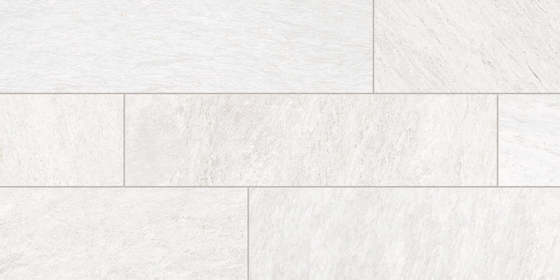 Quartz 12x48 Grip Porcelain 2CM Paver Tile in Extra White
