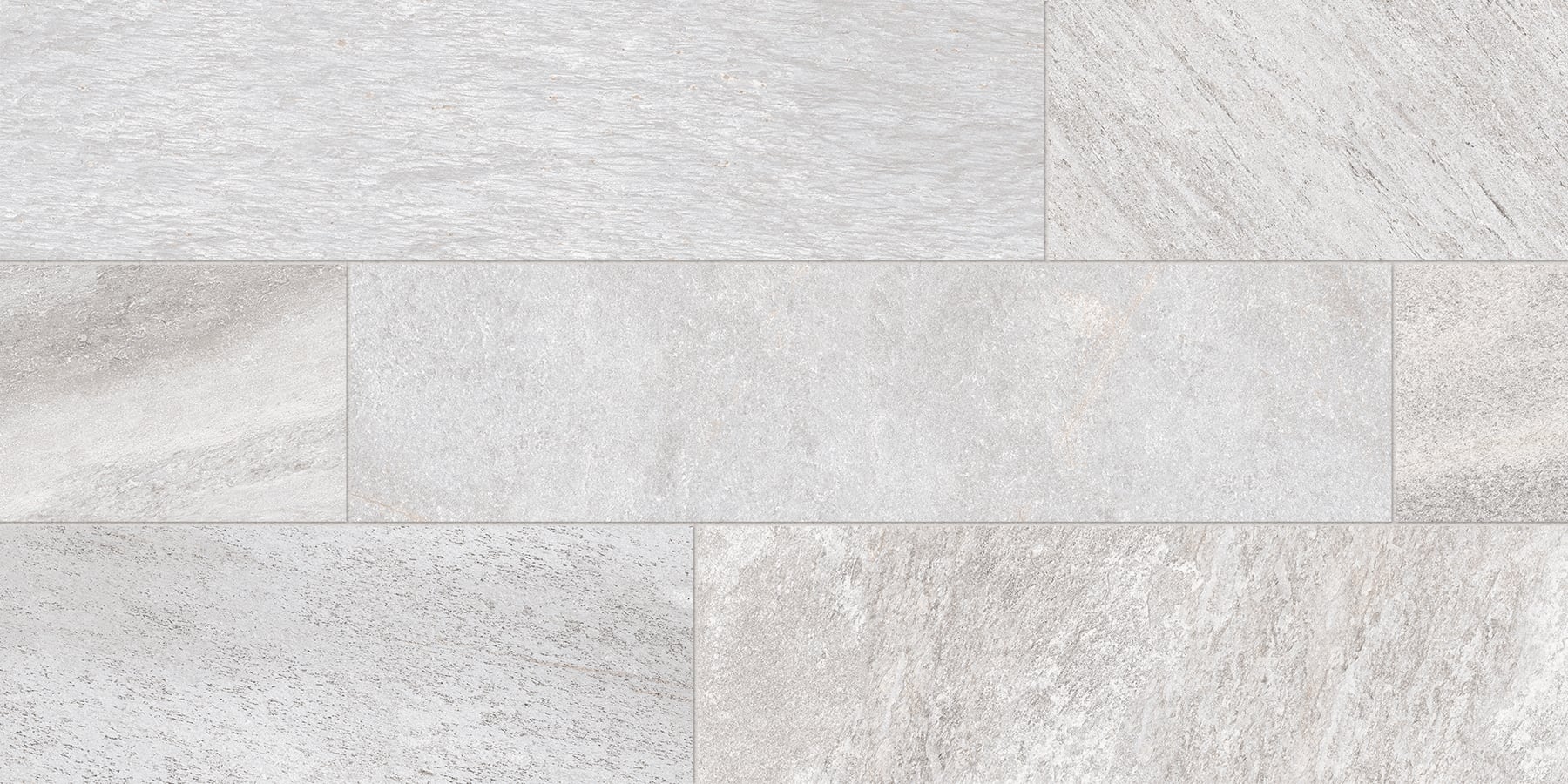 Quartz 12x48 Grip Porcelain 2CM Paver Tile in White