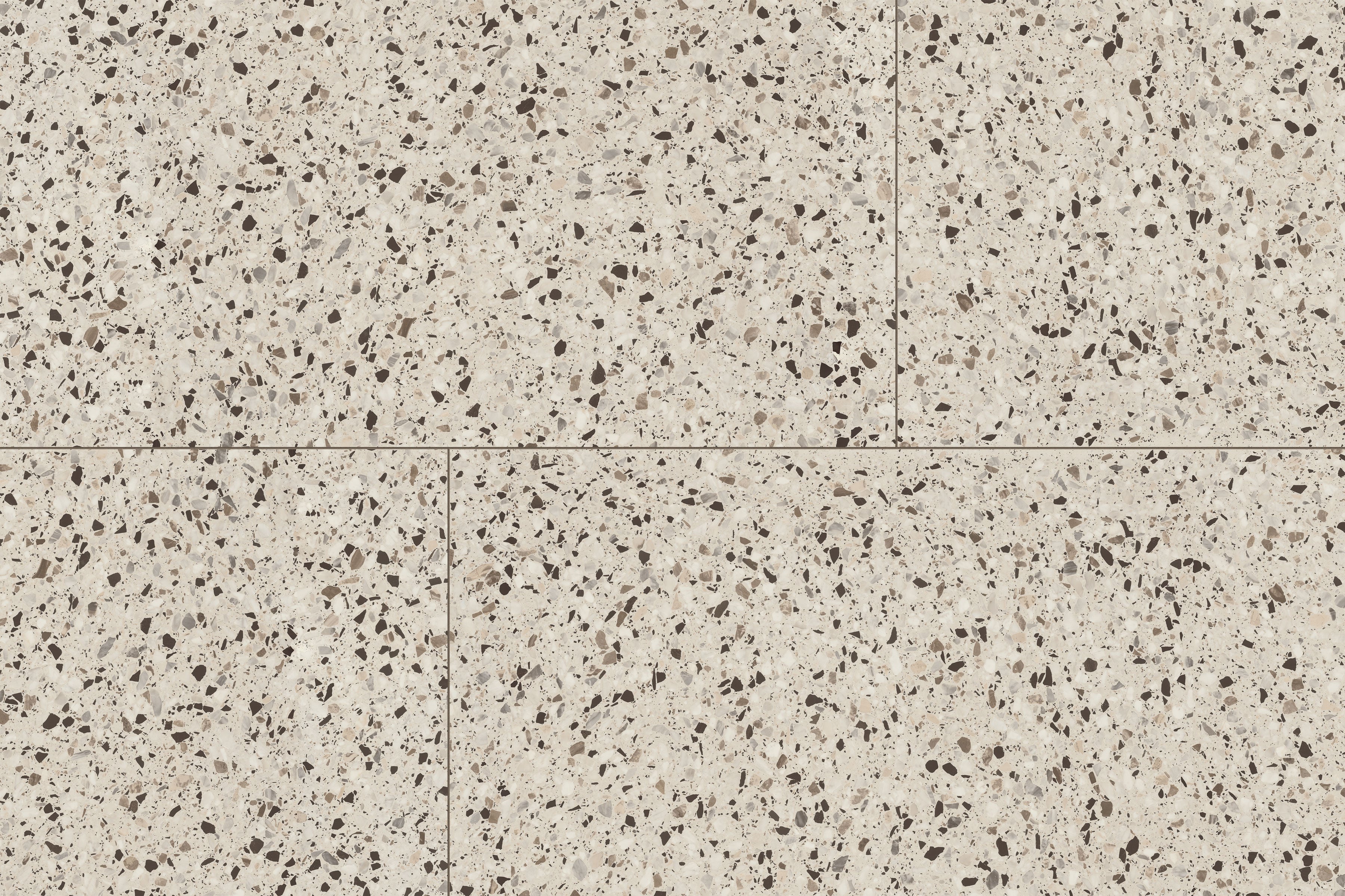 Terrazzo Allure™ 24x48 Matte Porcelain Tile in Dune