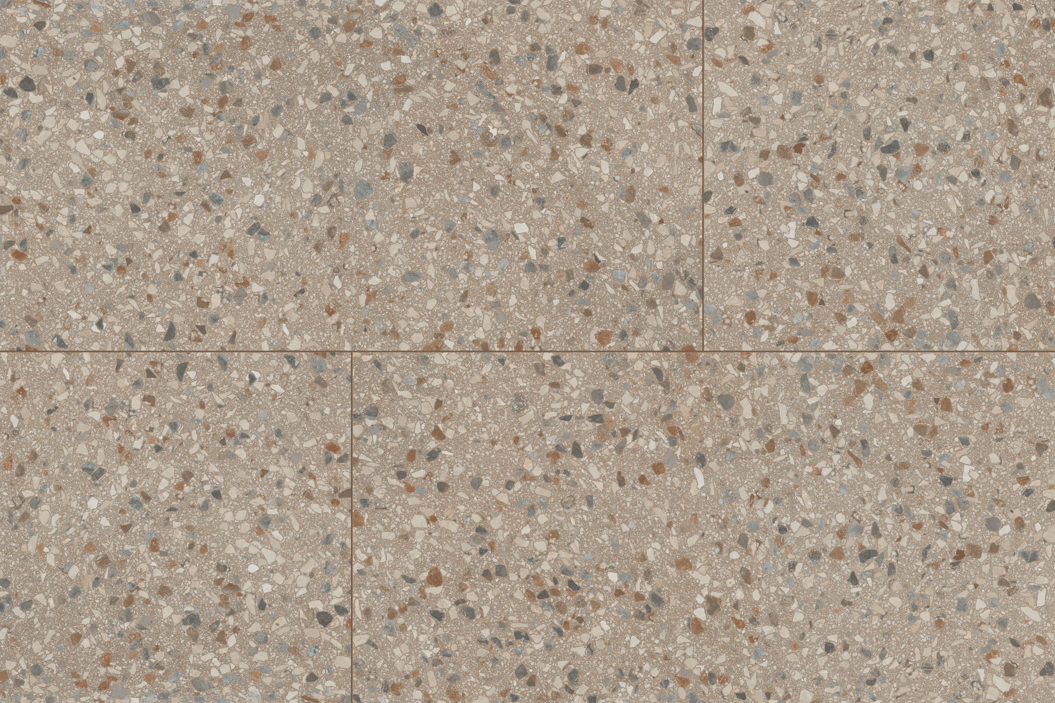 Terrazzo Allure™ 24x48 Matte Porcelain Tile in Tortoise