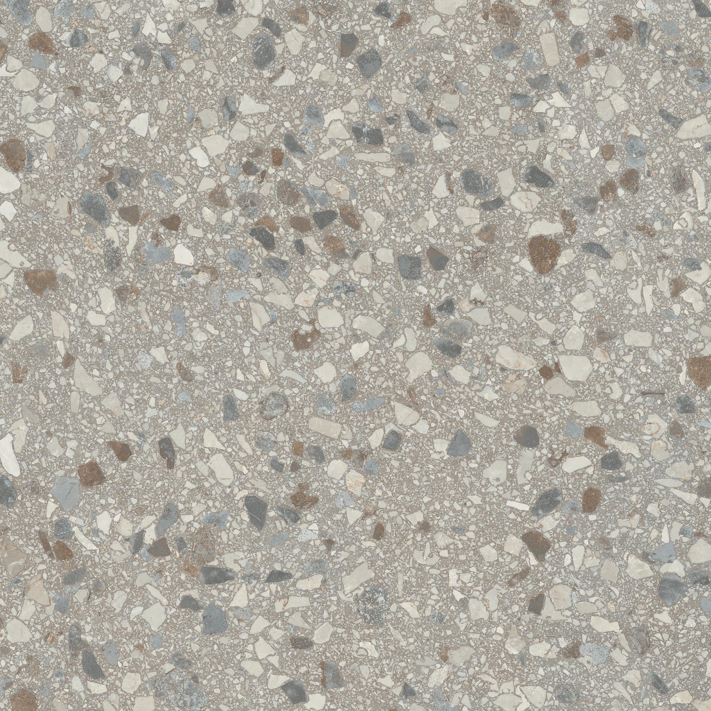 Terrazzo Allure™ 24x24 Matte Porcelain Tile in Stonehenge