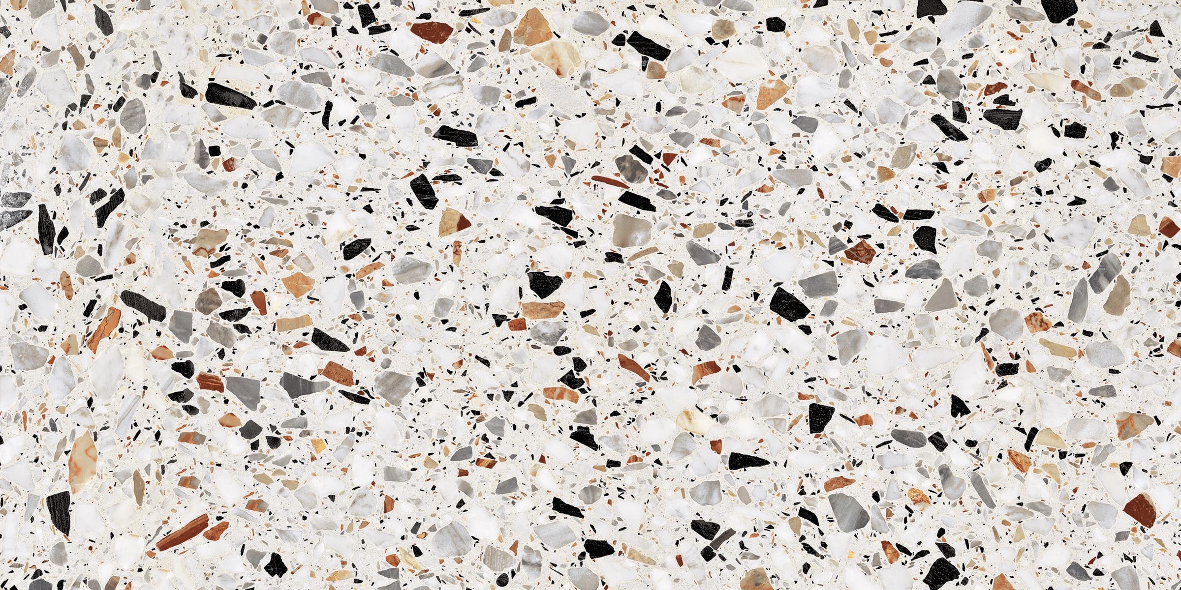 Terrazzo Allure™ 12x24 Matte Porcelain Tile in Venice