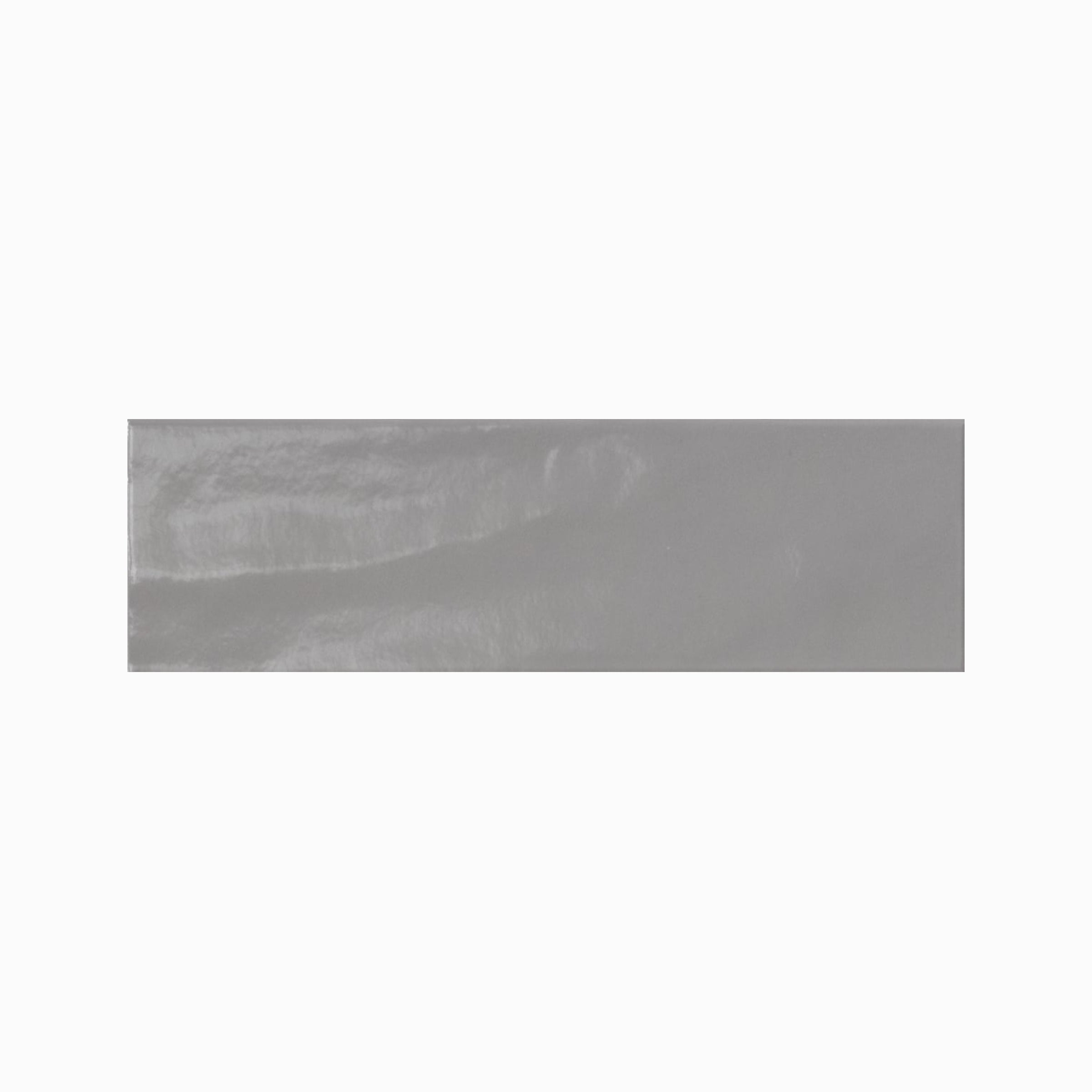 Urban Living 6x24 Glossy Porcelain Tile in Wisdom Grey