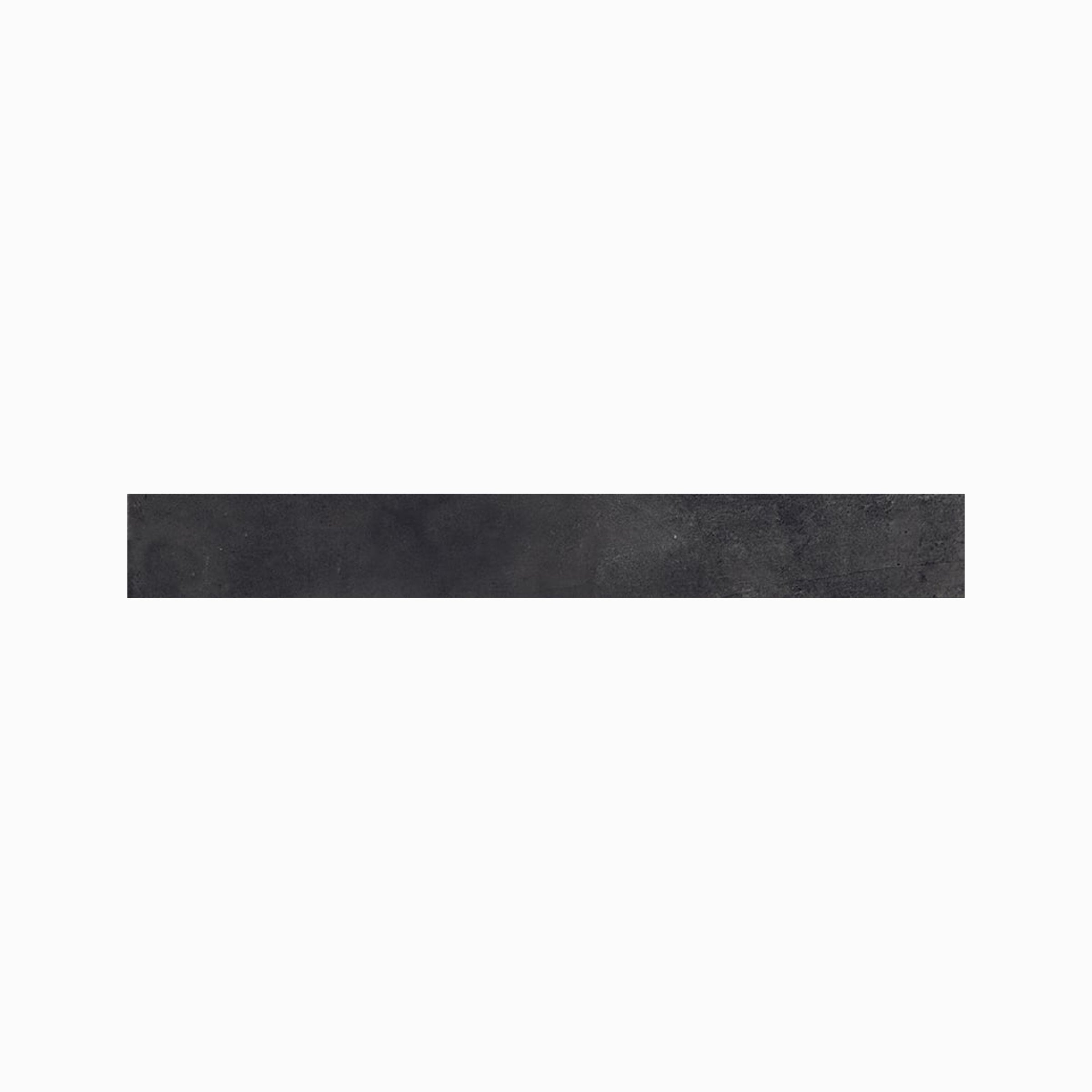 +One 3x24 Polished Porcelain Bullnose Tile in Coal