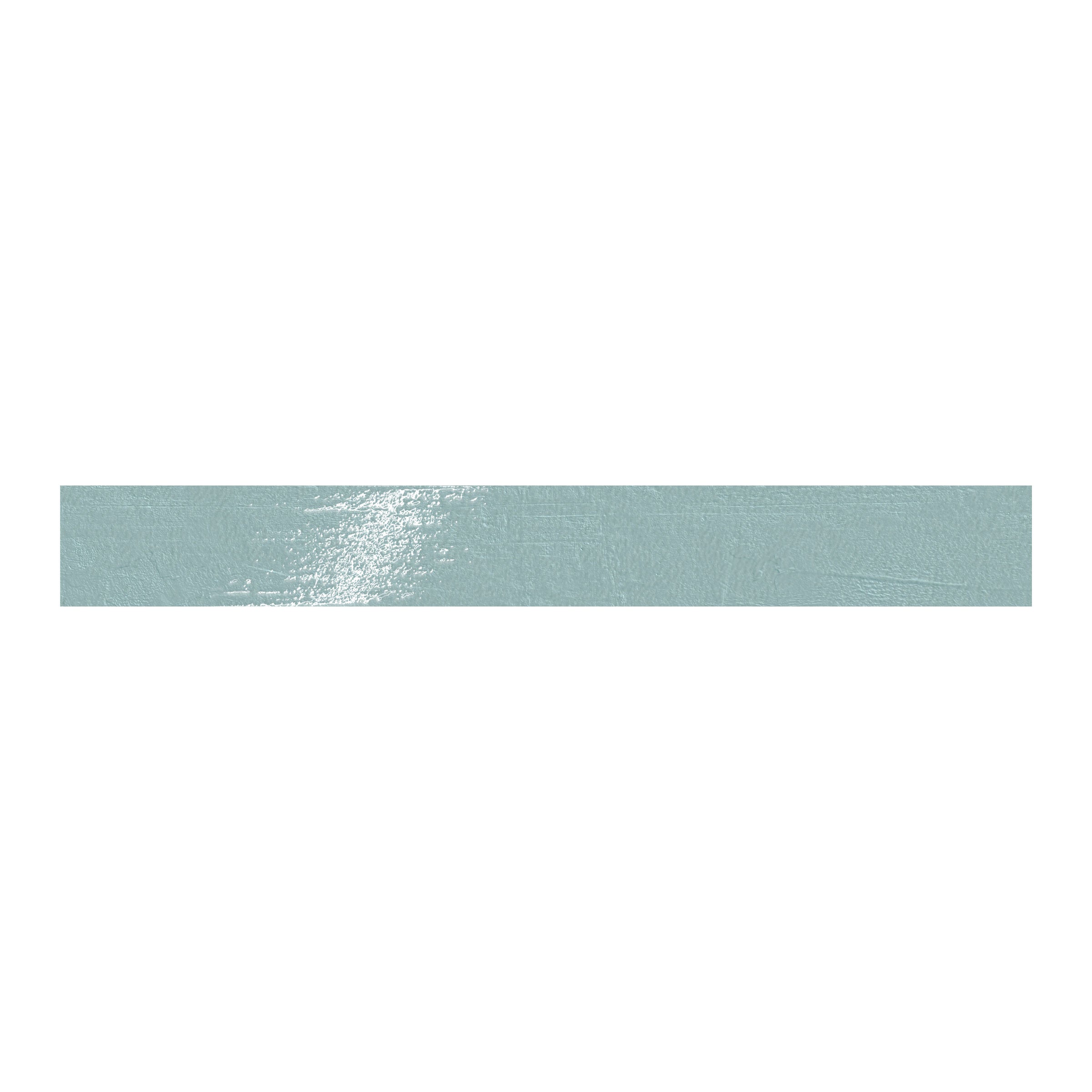 Playful 3x24 Glossy Porcelain Tile in Blue