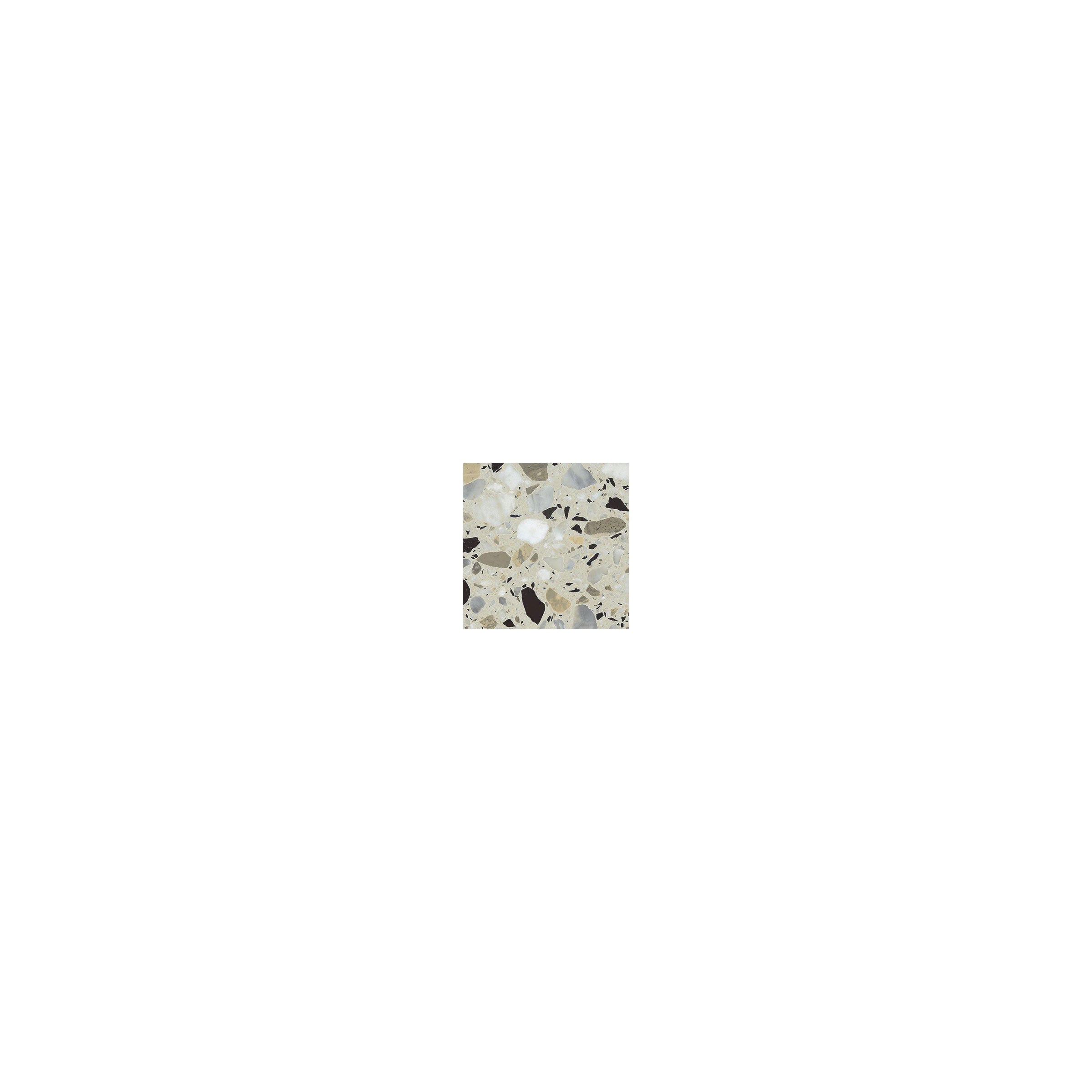Terrazzo Allure™ 4x4 Matte Porcelain Tile in Mesquite