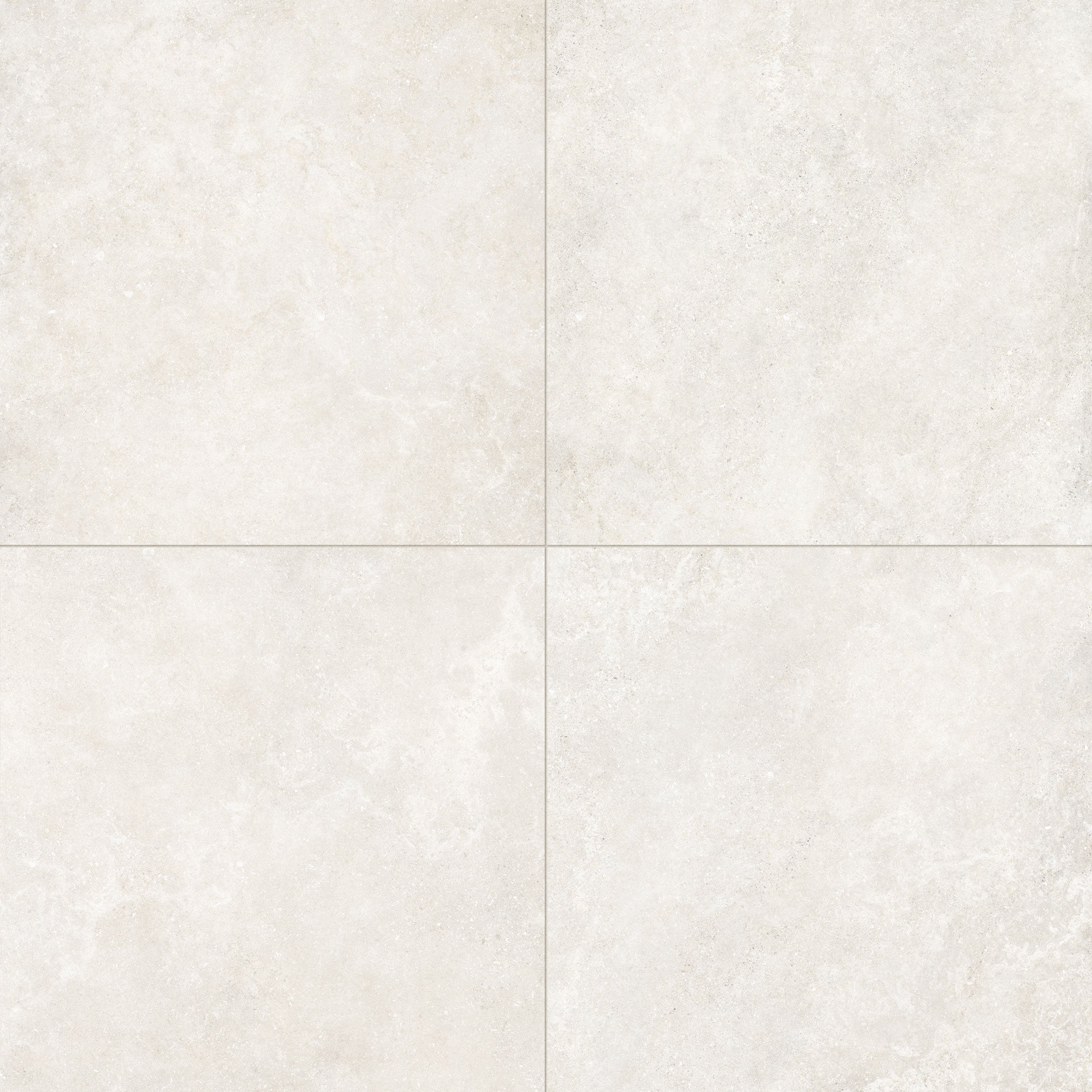 Untamed™ 48x48 Matte Porcelain Tile in Wander White